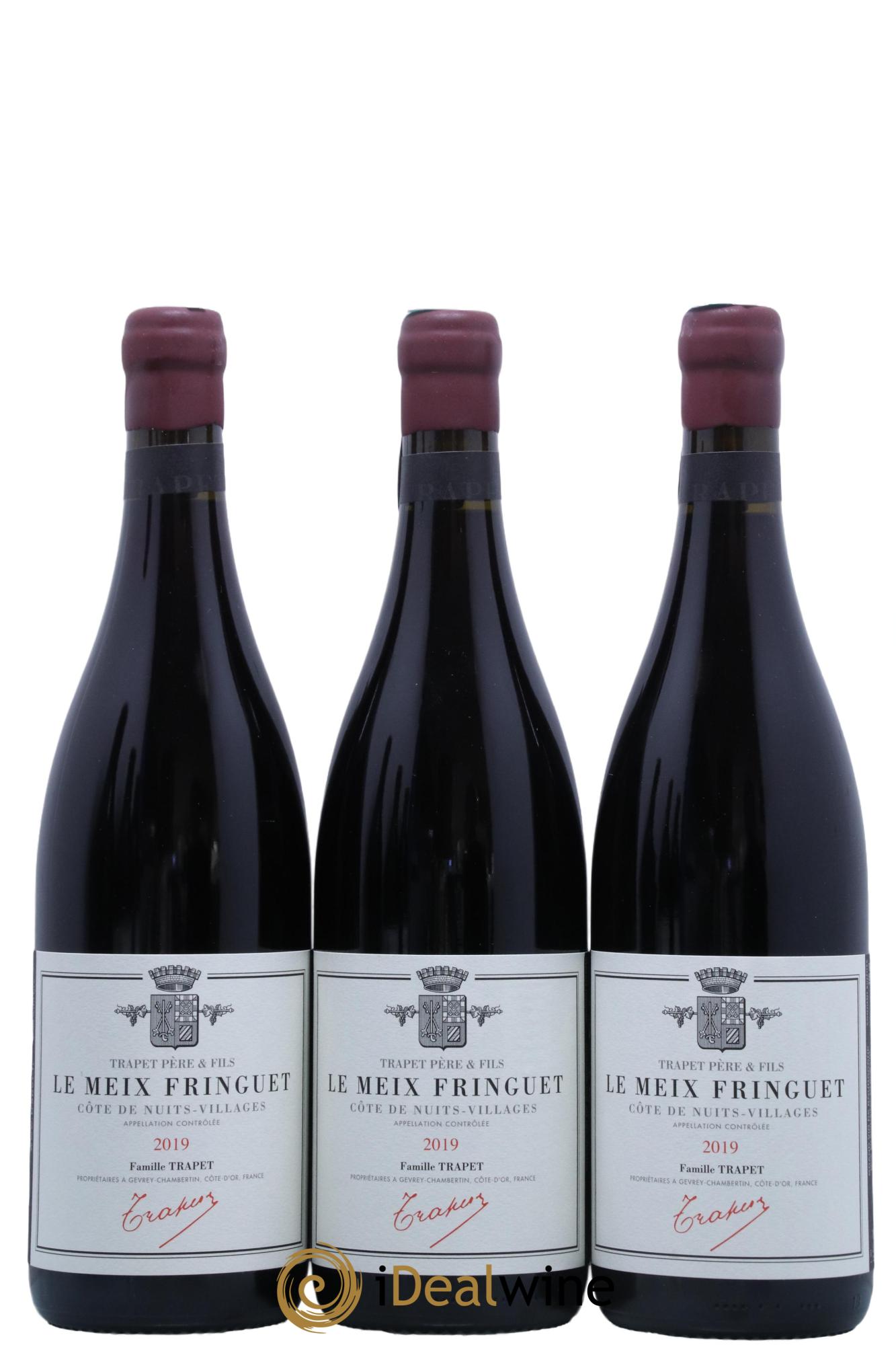 Côte de Nuits-Villages Le Meix Fringuet Domaine Trapet 2019 - Lot of 6 bottles - 1