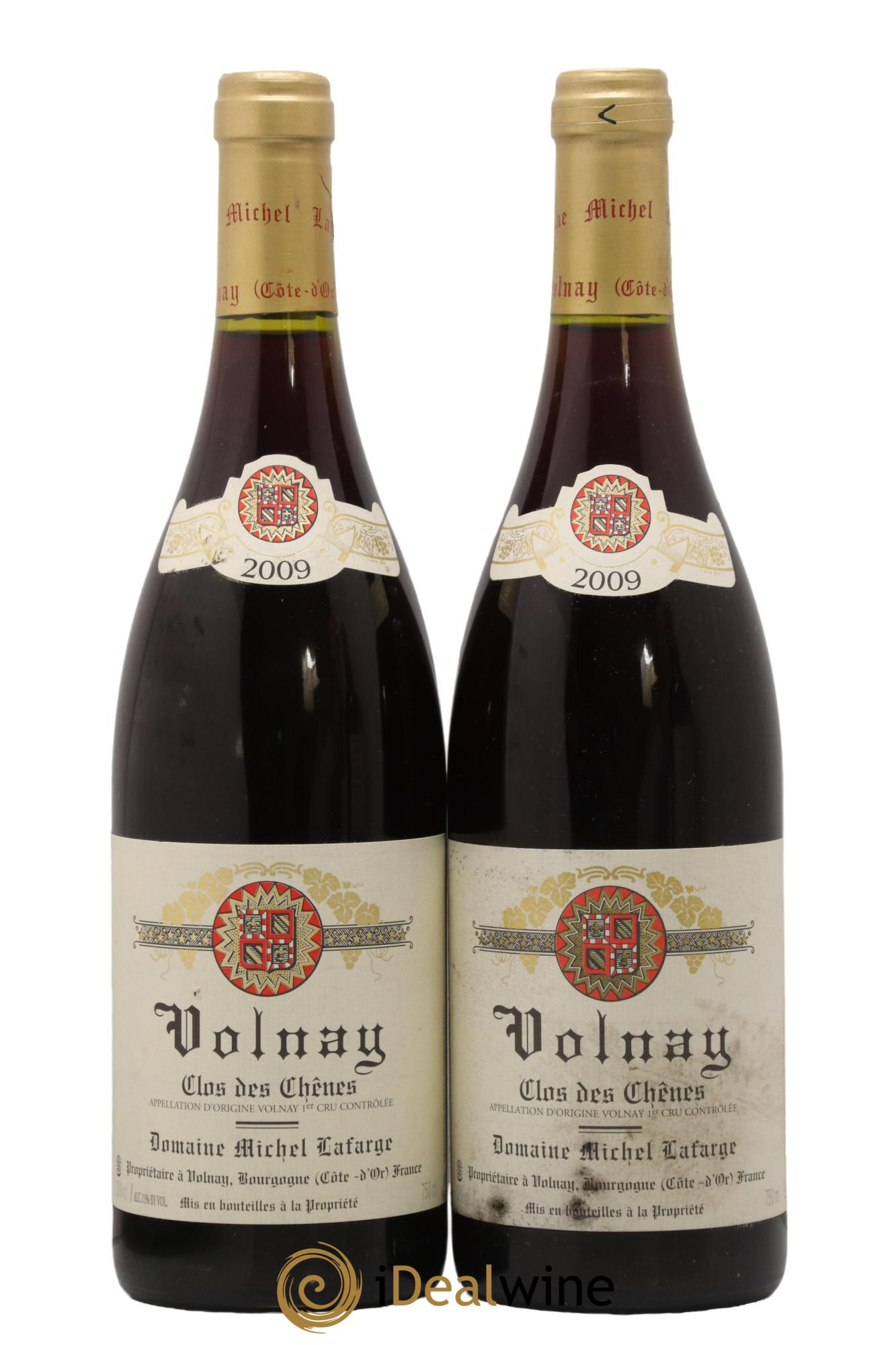 Volnay 1er Cru Clos des Chênes Lafarge (Domaine)  2009 - Posten von 2 Flaschen - 0