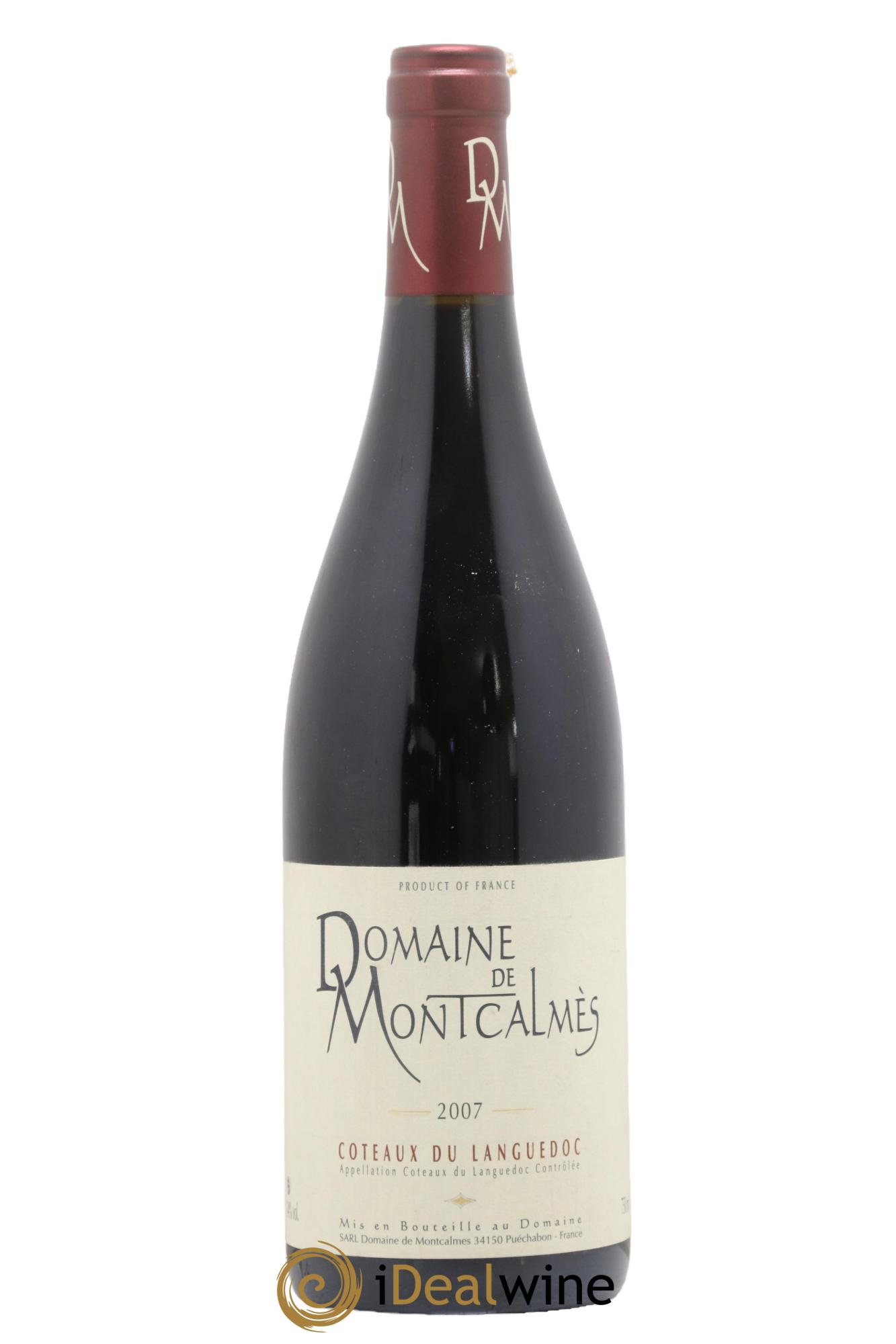 Coteaux du Languedoc Domaine de Montcalmès Frédéric Pourtalié 2007 - Lot de 1 bouteille - 0