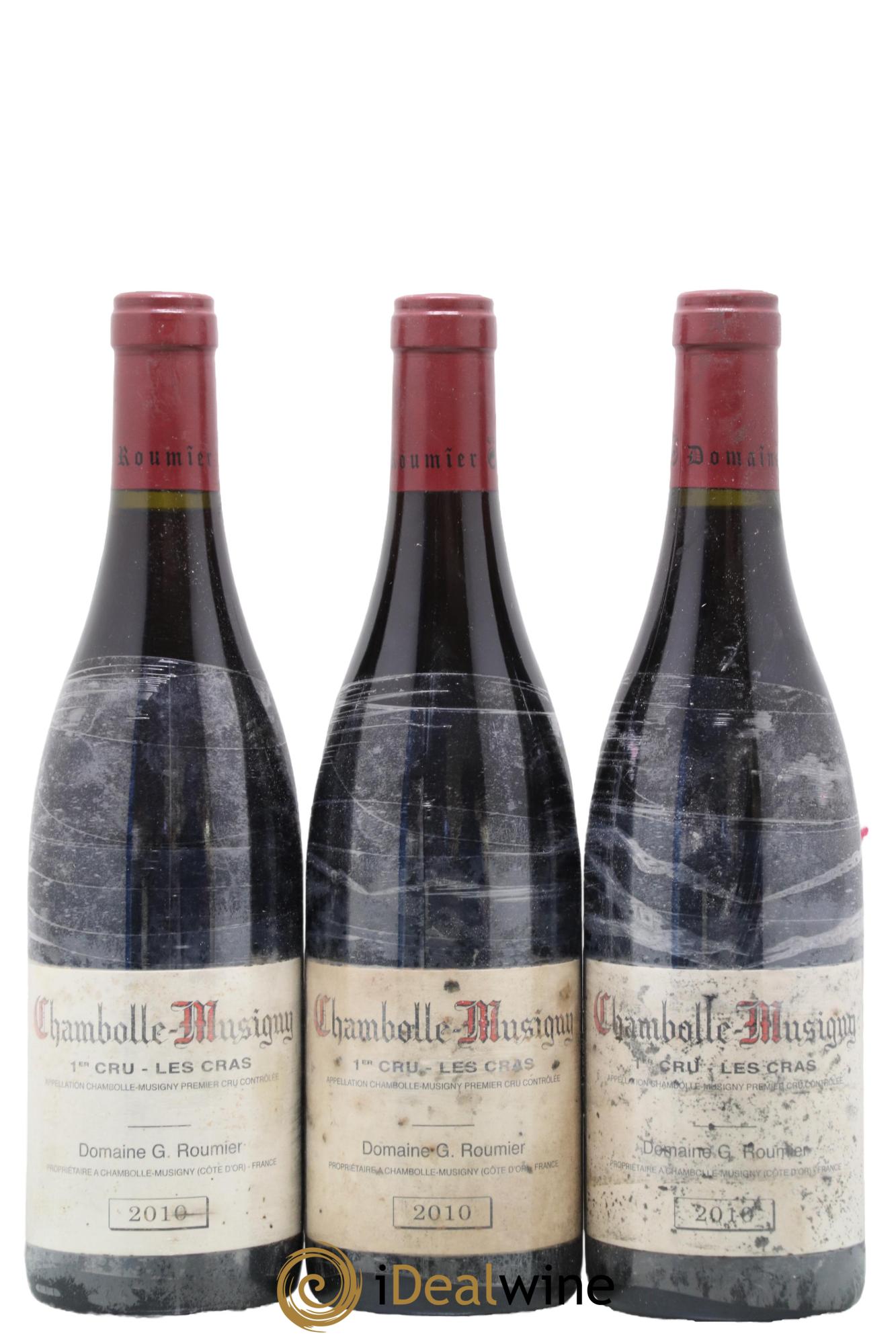 Chambolle-Musigny 1er Cru Les Cras Georges Roumier (Domaine) 2010 - Lot de 3 bouteilles - 0