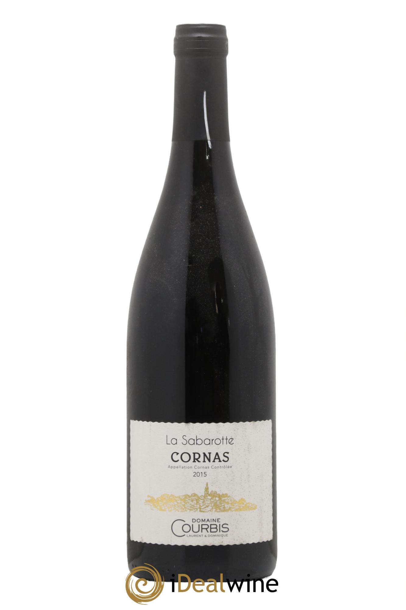 Cornas La Sabarotte Courbis 2015 - Lot of 1 bottle - 0