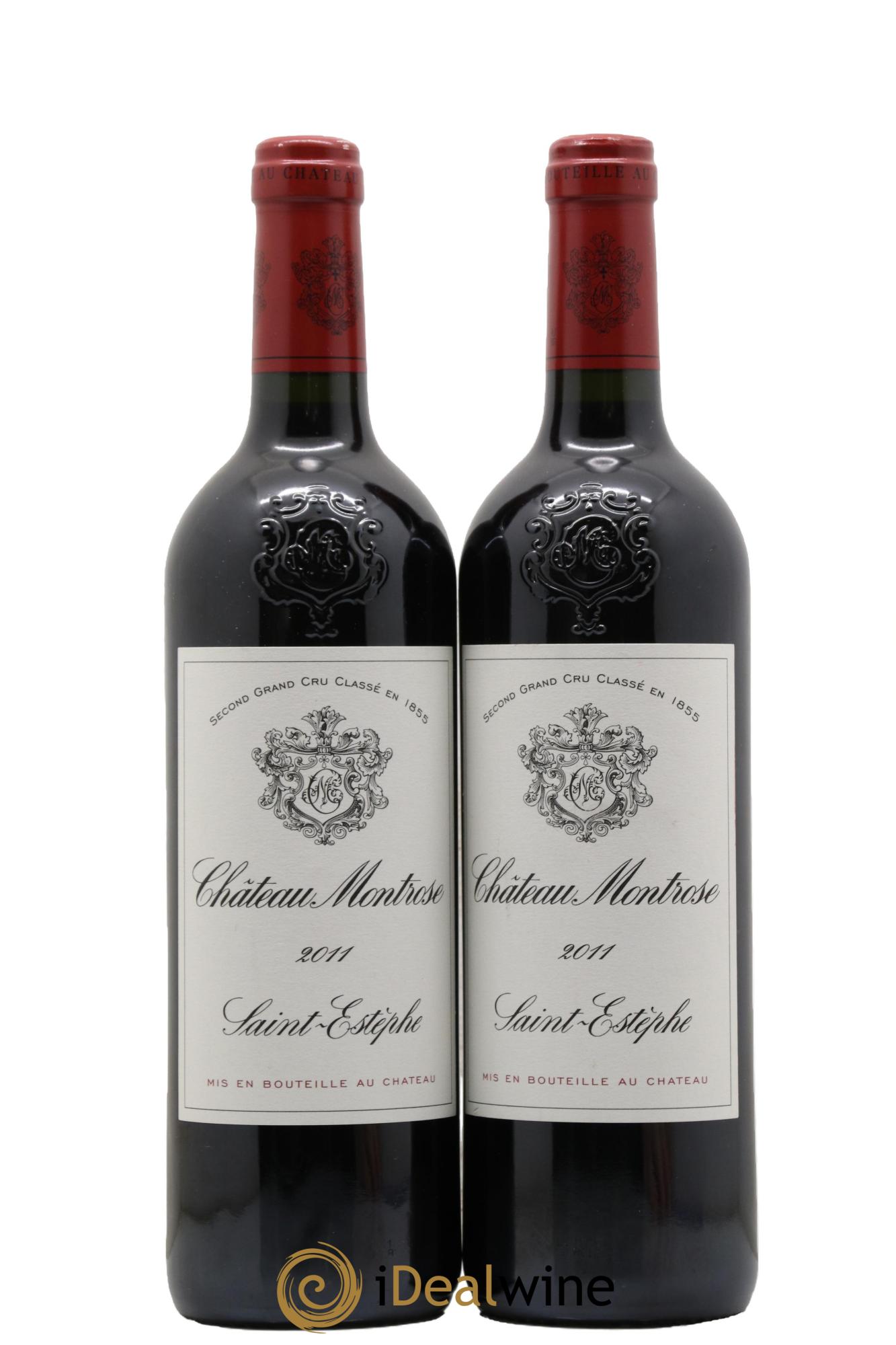 Château Montrose 2ème Grand Cru Classé 2011 - Lot de 2 bouteilles - 0