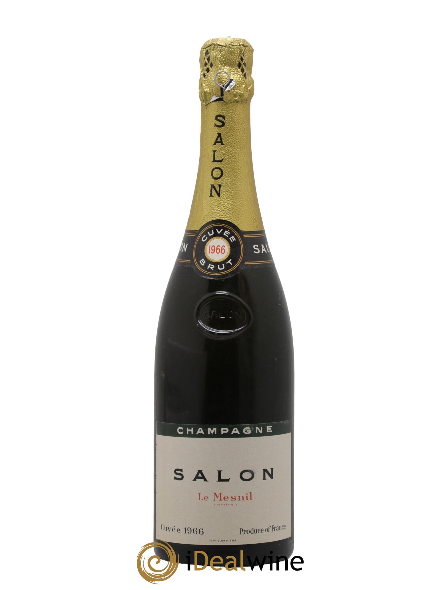 Cuvée Brut Salon 1966 - Posten von 1 Flasche - 0