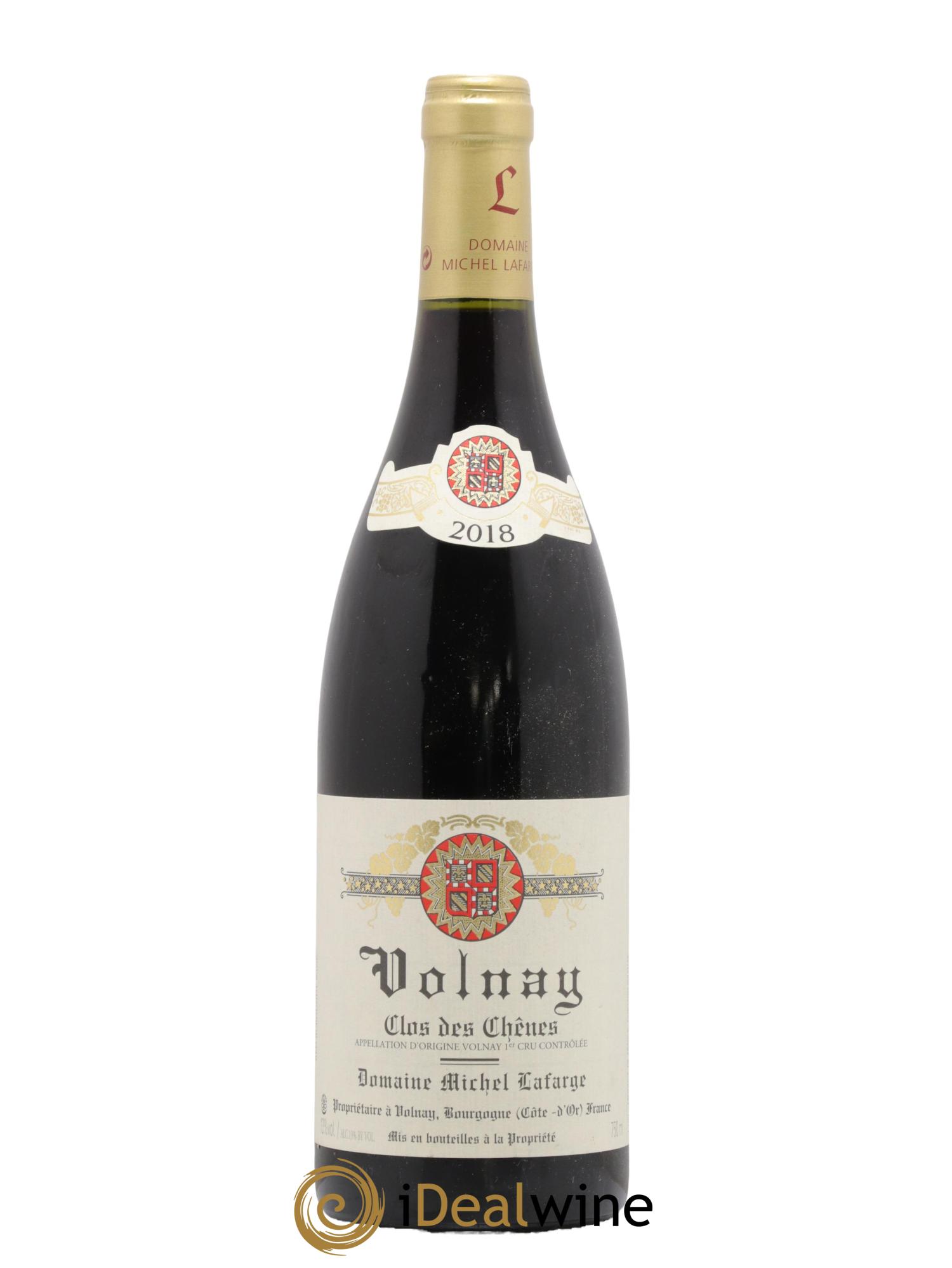 Volnay 1er Cru Clos des Chênes Lafarge (Domaine)  2018 - Lot of 1 bottle - 0