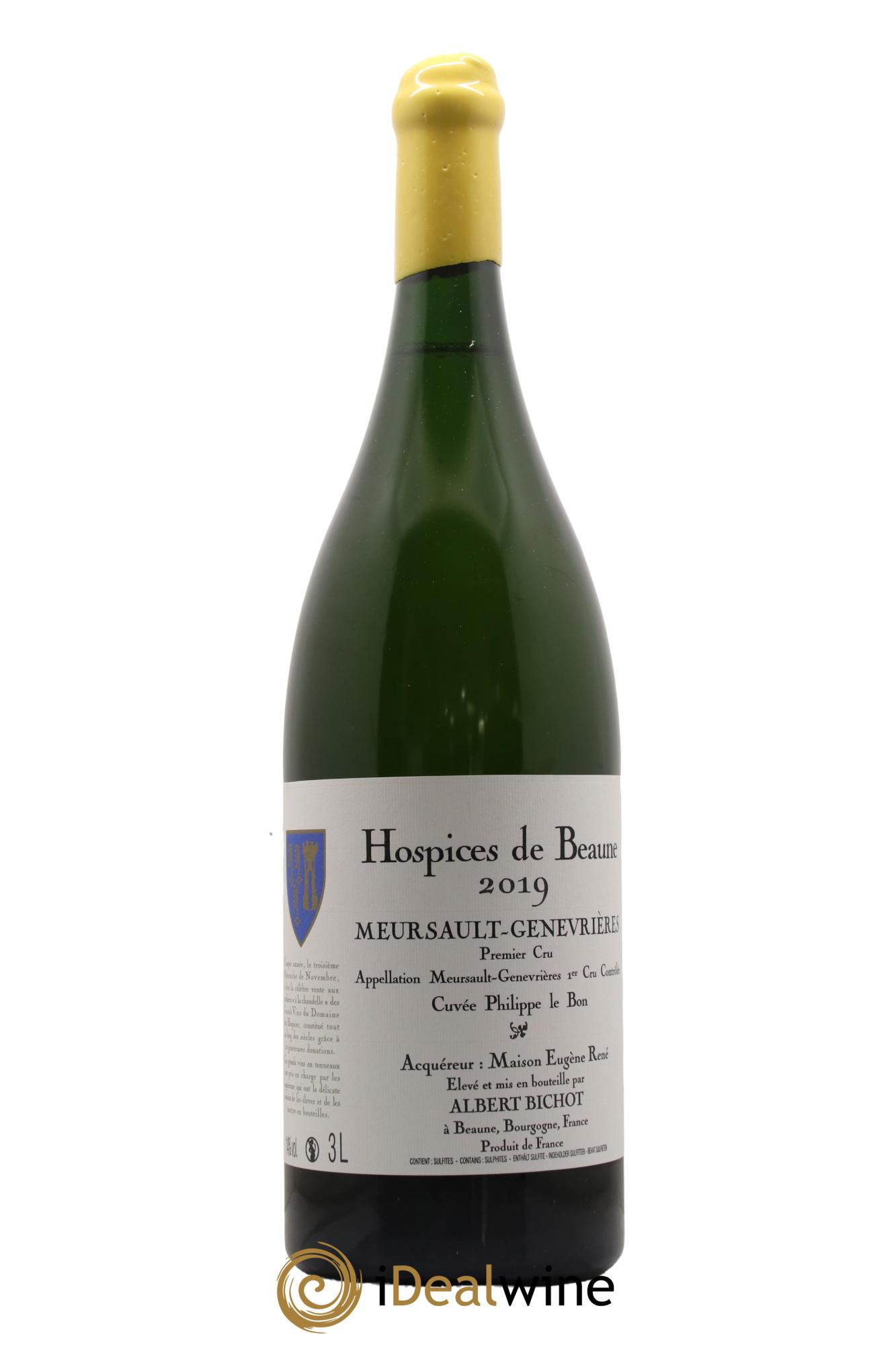 Meursault 1er Cru Genevrieres Cuvee Philippe le Bon Hospices de Beaune Albert Bichot 2019 - Posten von 1 Doppel-Magnum - 0