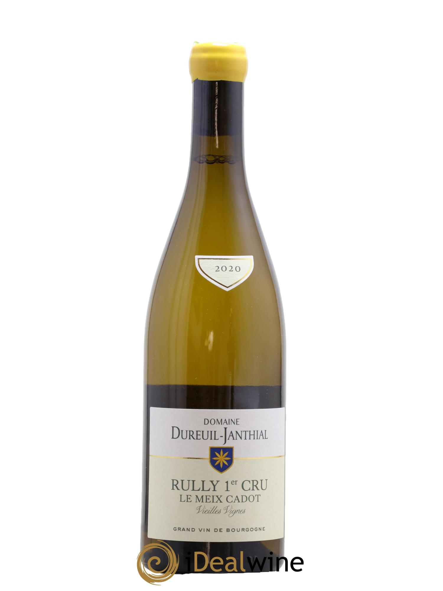 Rully 1er Cru Le Meix Cadot Vieilles Vignes Vincent Dureuil-Janthial 2020 - Lotto di 1 bottiglia - 0