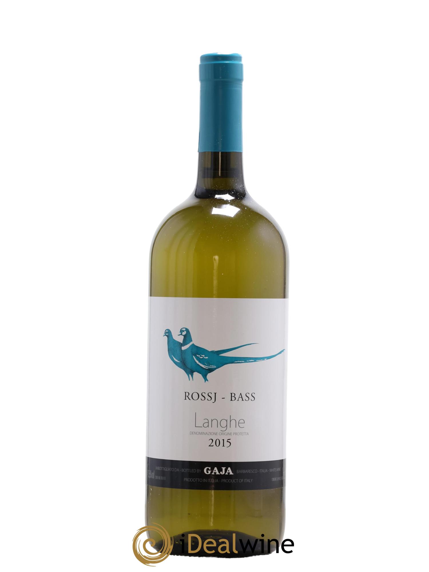 Langhe Bianco Gaja Rossj Bass 2015 - Lotto di 1 magnum - 0