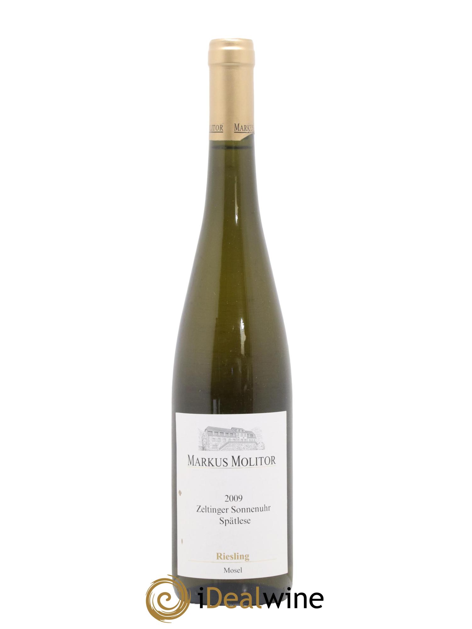 Allemagne Mosel-Saar Riesling Markus Molitor Zeltinger Sonnenuhr Spätlese Gold Capsule 2009 - Lotto di 1 bottiglia - 0