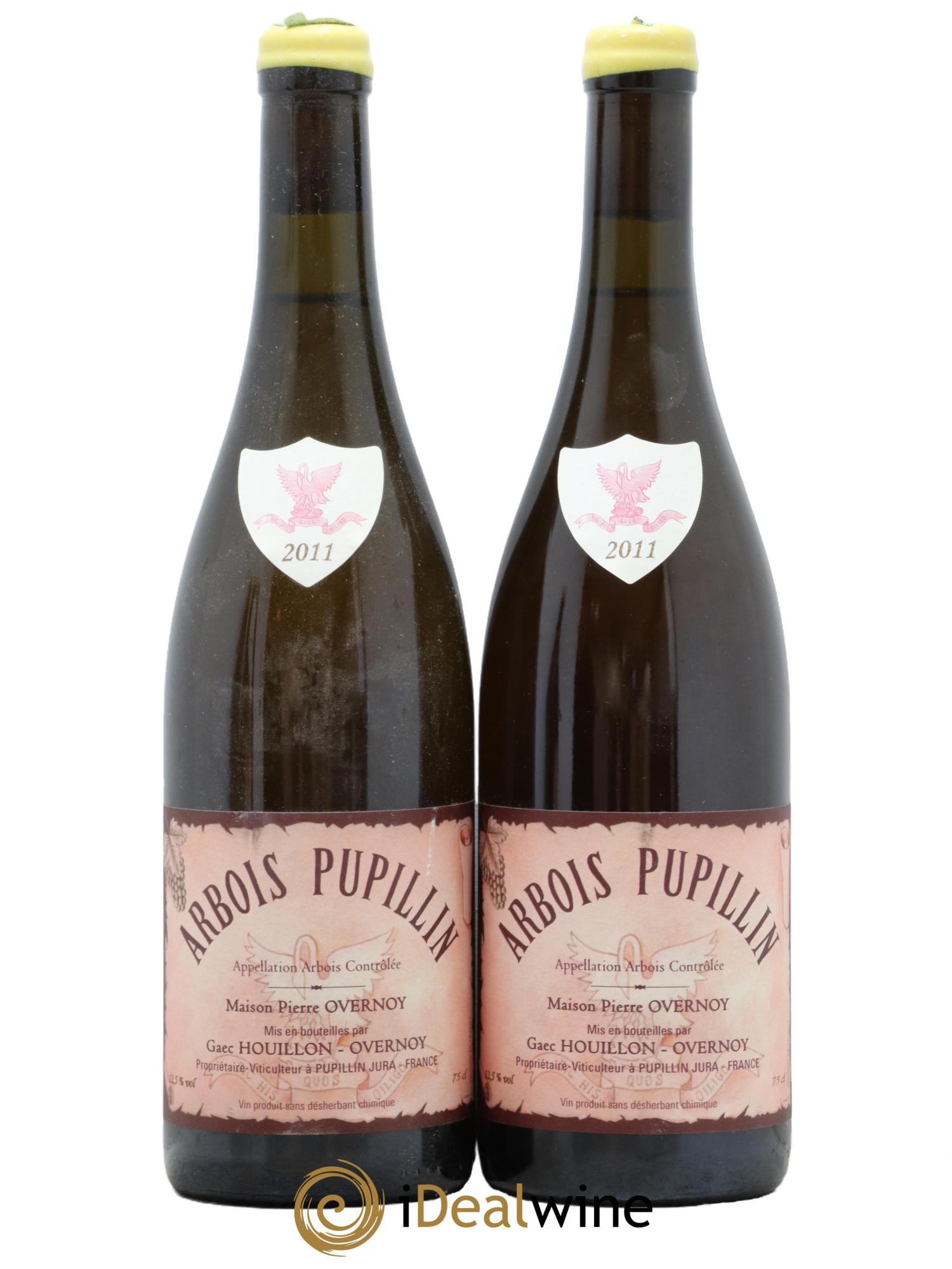 Arbois Pupillin Savagnin (cire jaune) Overnoy-Houillon (Domaine) 2011 - Lotto di 2 bottiglie - 0