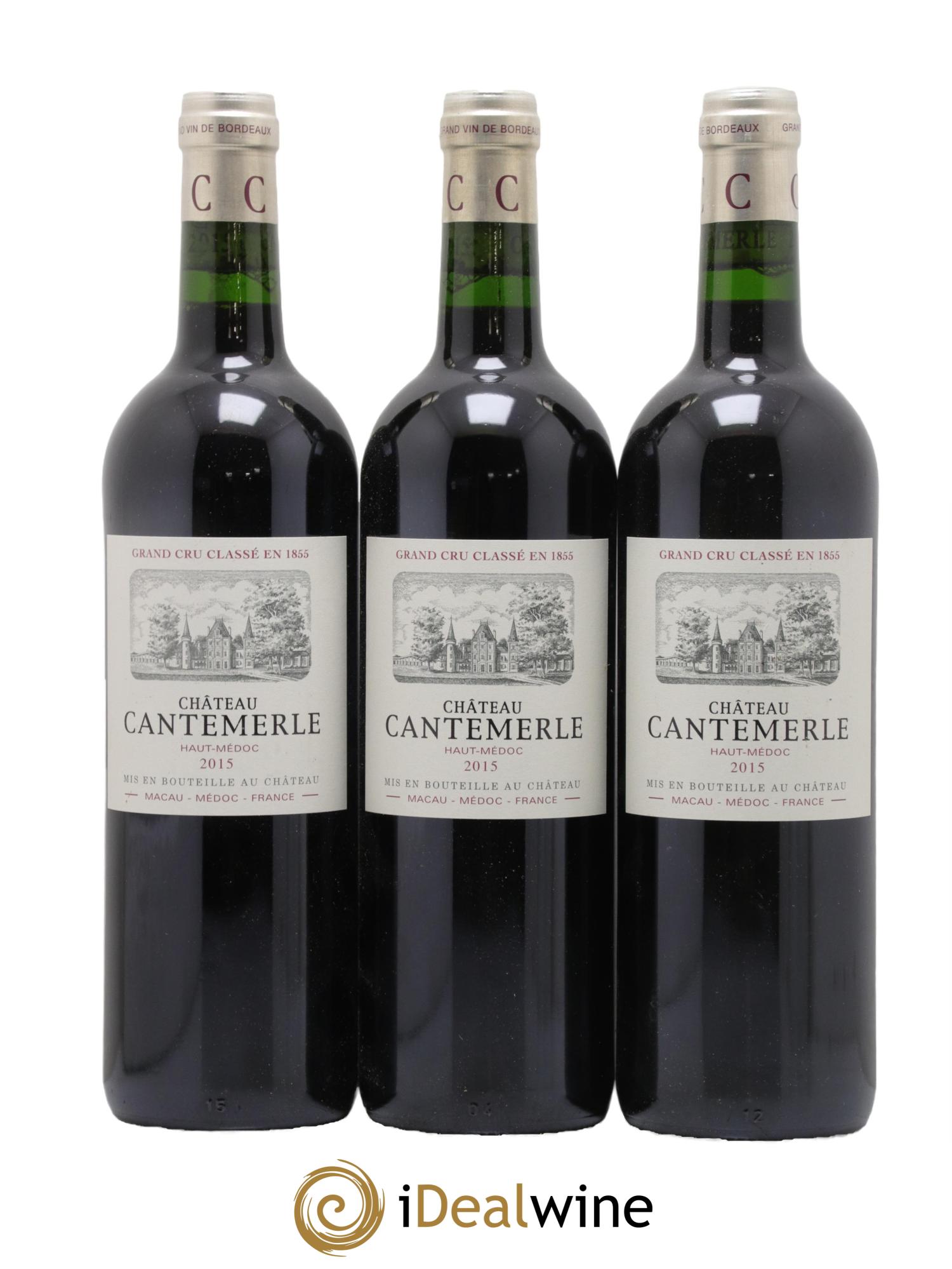 Château Cantemerle 5ème Grand Cru Classé 2015 - Lot of 6 bottles - 2