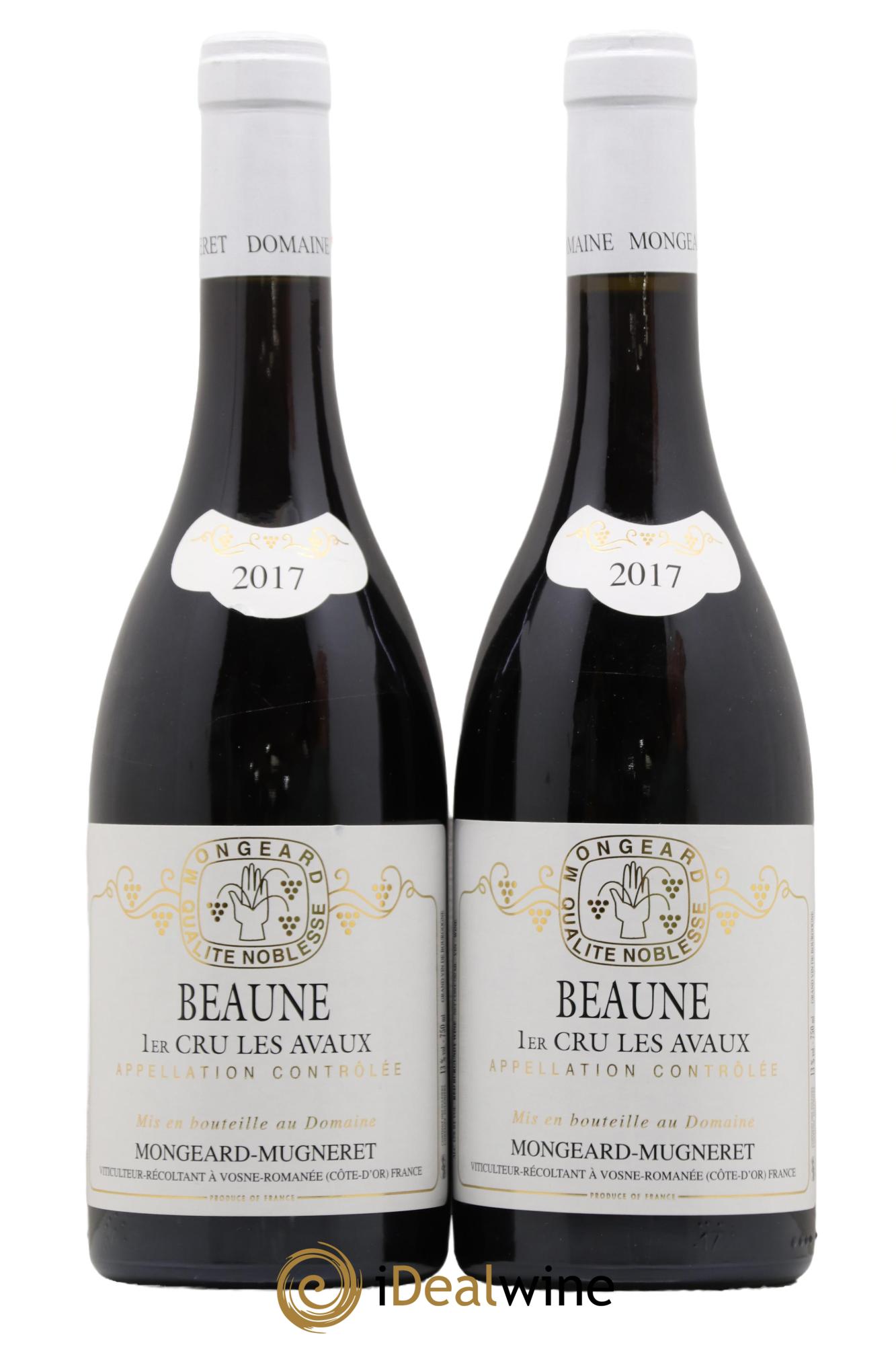 Beaune 1er Cru Les Avaux Mongeard-Mugneret (Domaine) 2017 - Lotto di 2 bottiglie - 0