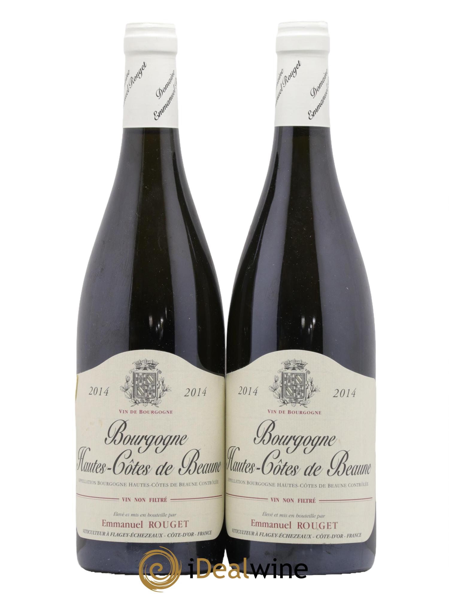 Hautes Côtes de Beaune Emmanuel Rouget 2014 - Posten von 2 Flaschen - 0