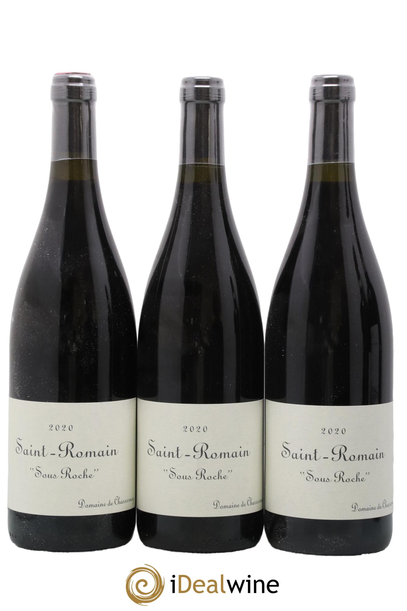 Saint-Romain Sous Roche Domaine de Chassorney - Frédéric Cossard 2020 - Lot de 3 bouteilles - 0