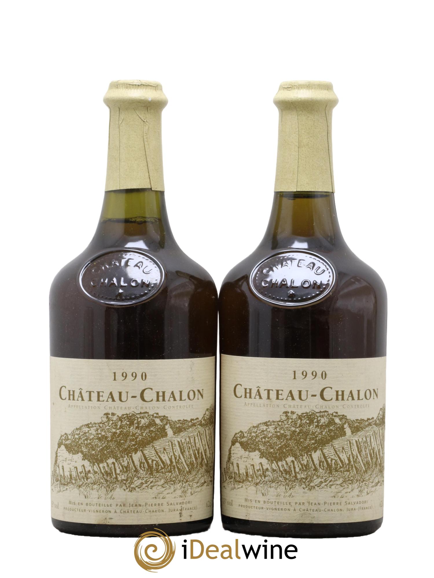 Château-Chalon Domaine Salvadori 1990 - Lot de 2 clavelins - 0