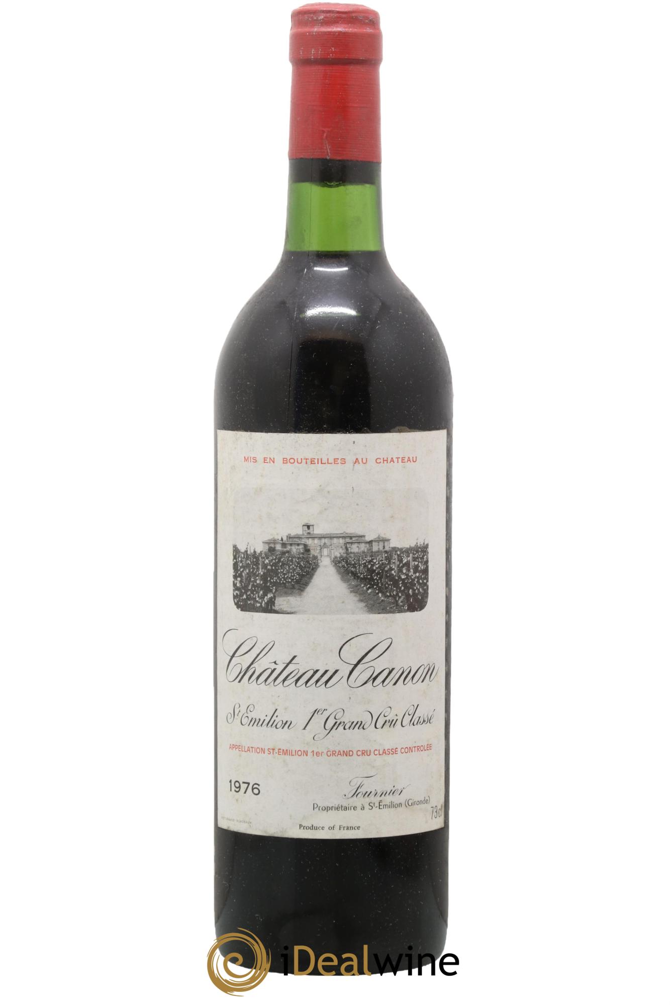 Château Canon 1er Grand Cru Classé B 1976 - Lot de 1 bouteille - 0