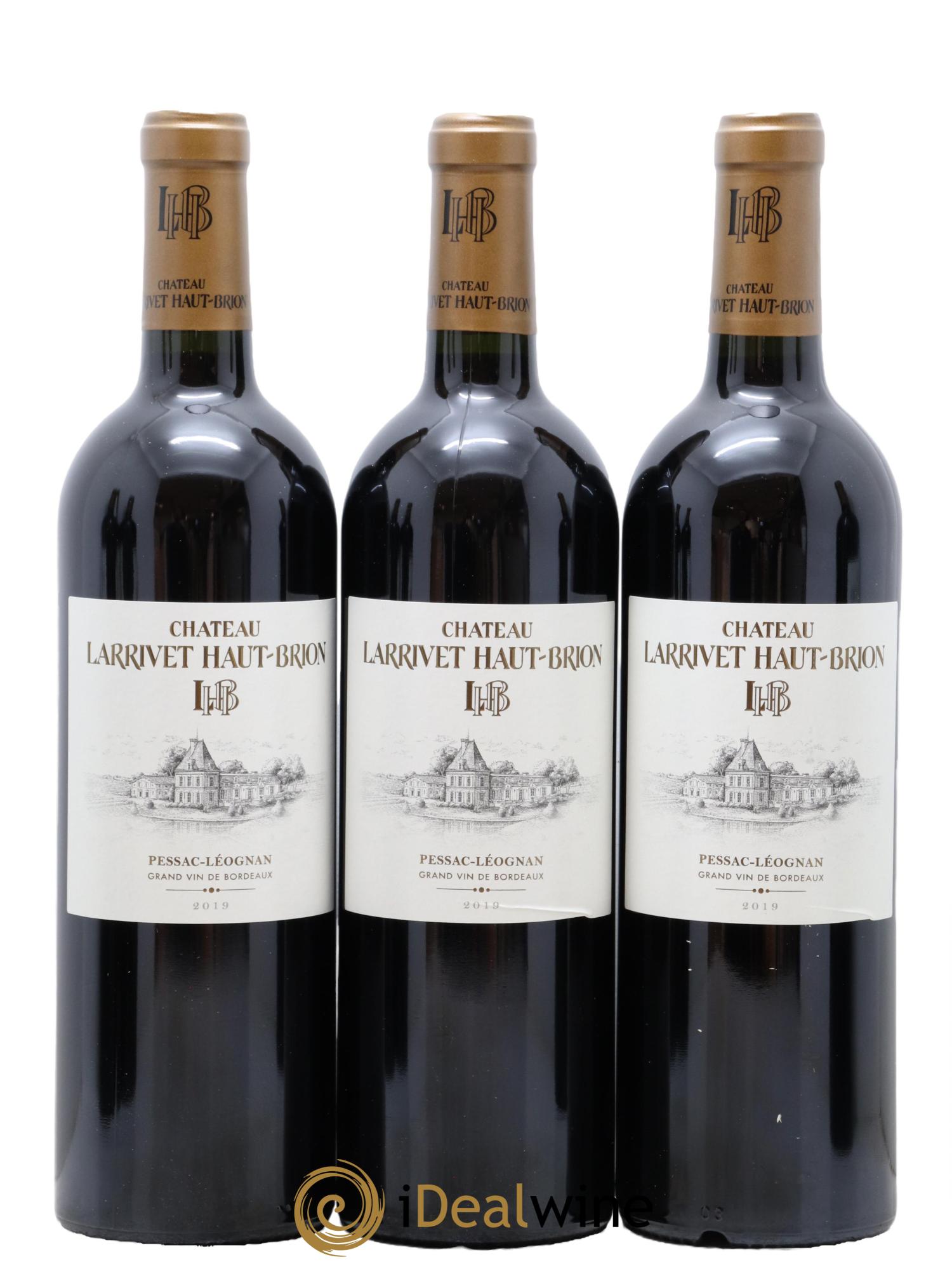 Château Larrivet Haut-Brion  2019 - Lot de 12 bouteilles - 3