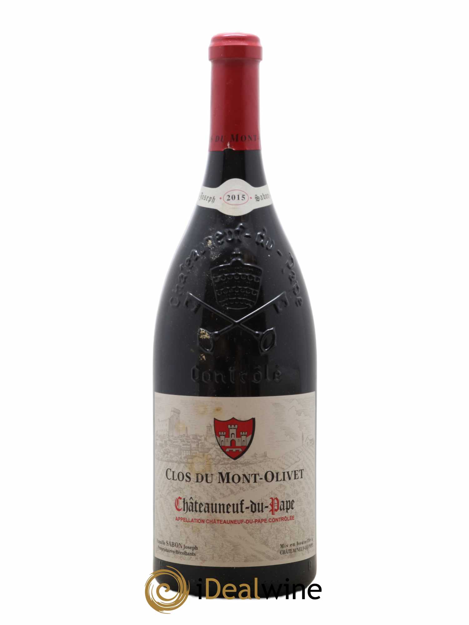 Châteauneuf-du-Pape Clos du Mont-Olivet  2015 - Posten von 1 Magnum - 0