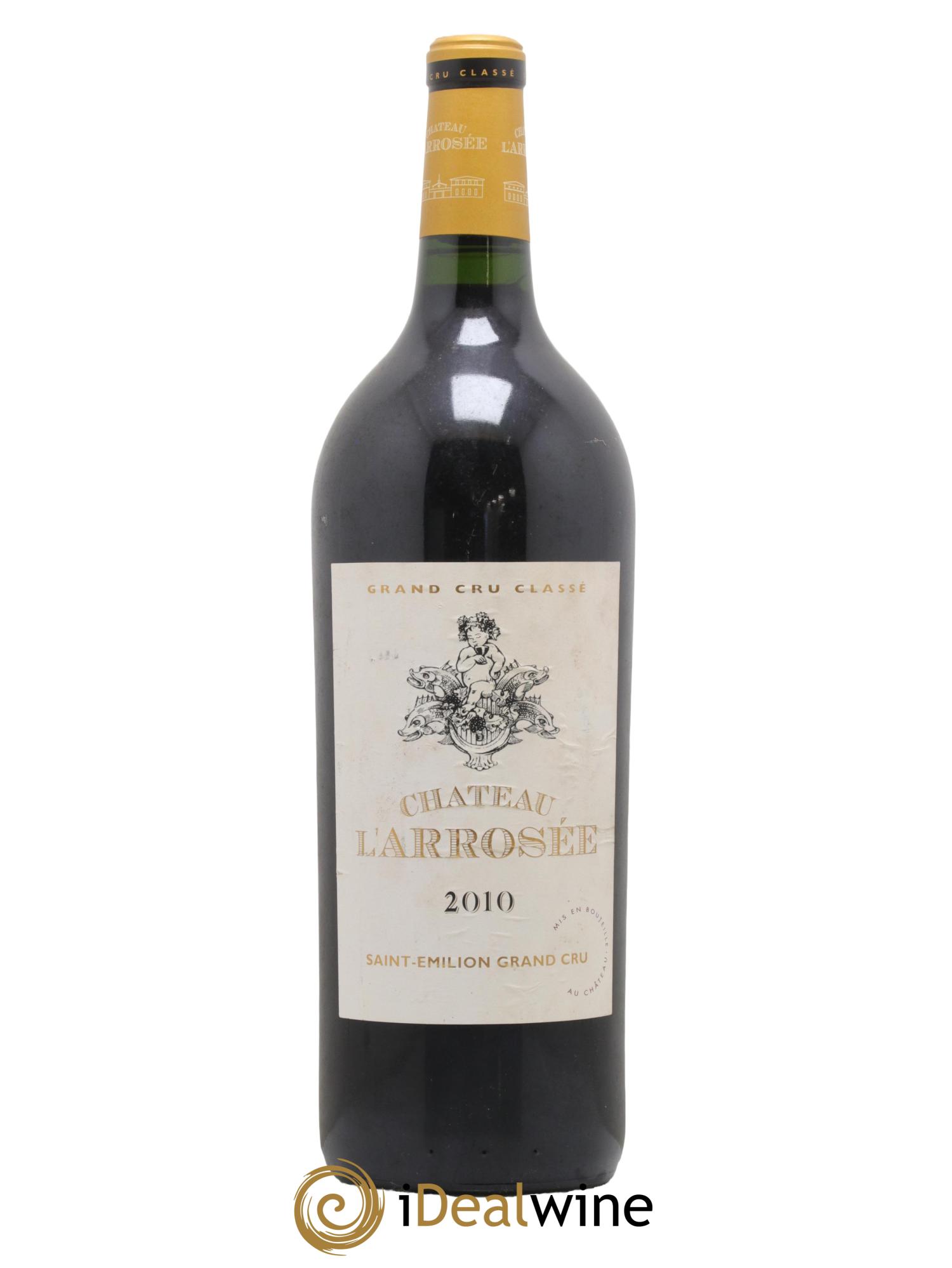 Château l' Arrosée Grand Cru Classé  2010 - Lot de 1 magnum - 0