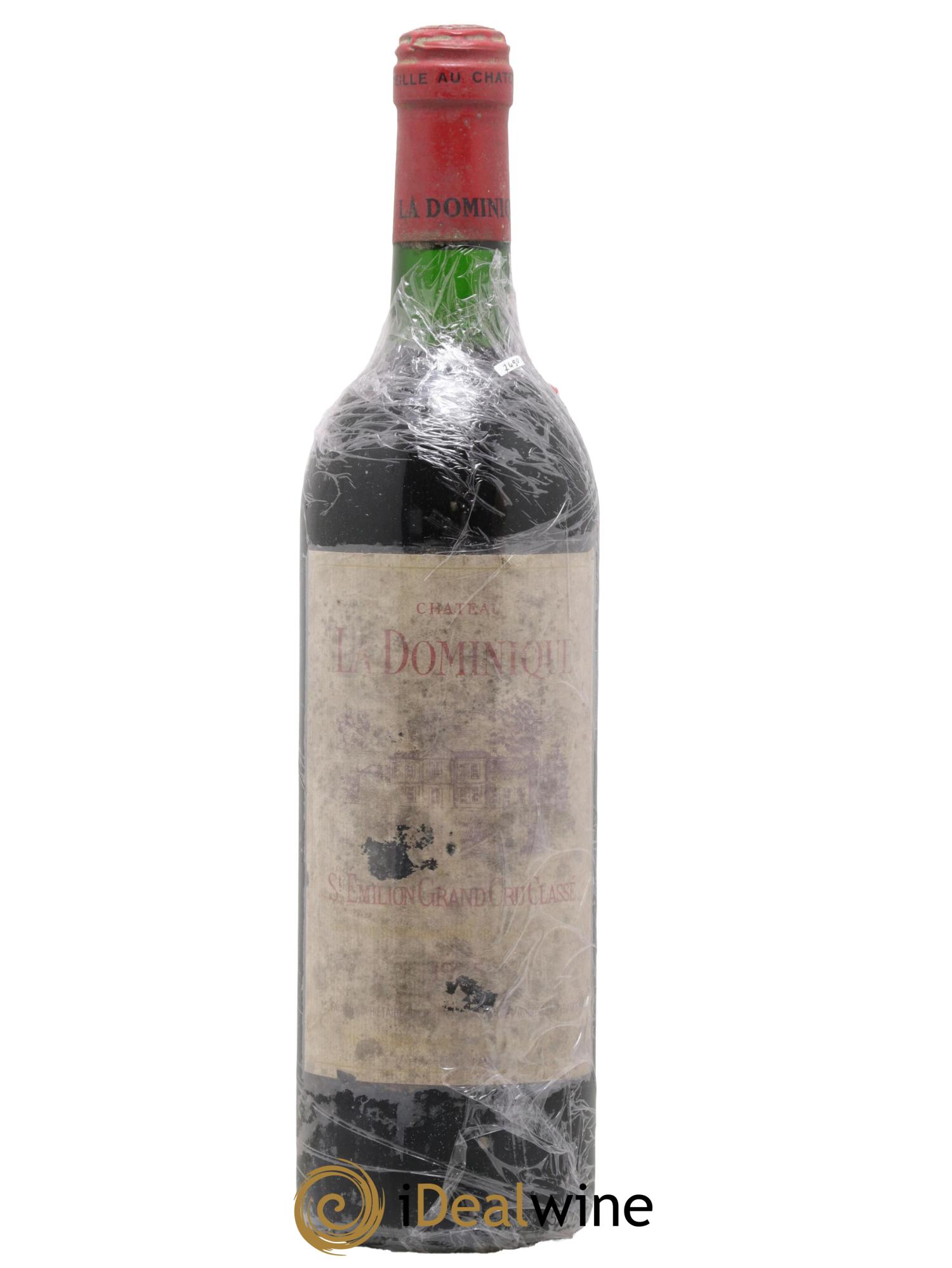 Château la Dominique Grand Cru Classé 1985 - Lot de 1 bouteille - 0