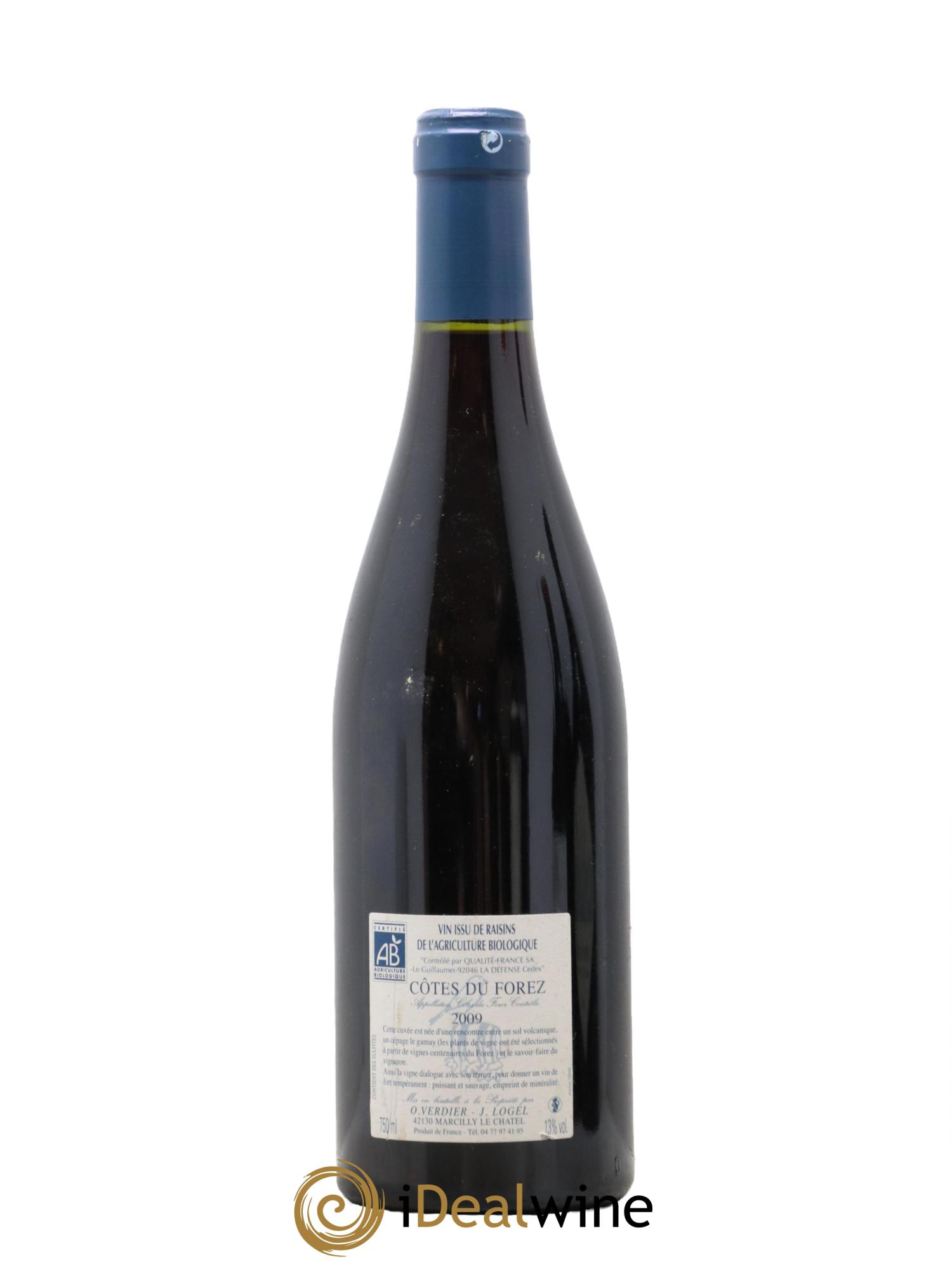 Divers Cotes Du Forez Poycelan Verdier Logel 2009 - Posten von 1 Flasche - 1