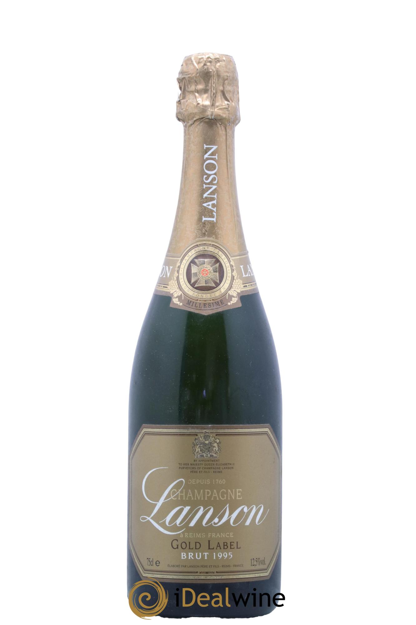 Gold Label Lanson 1995 - Lot of 1 bottle - 0