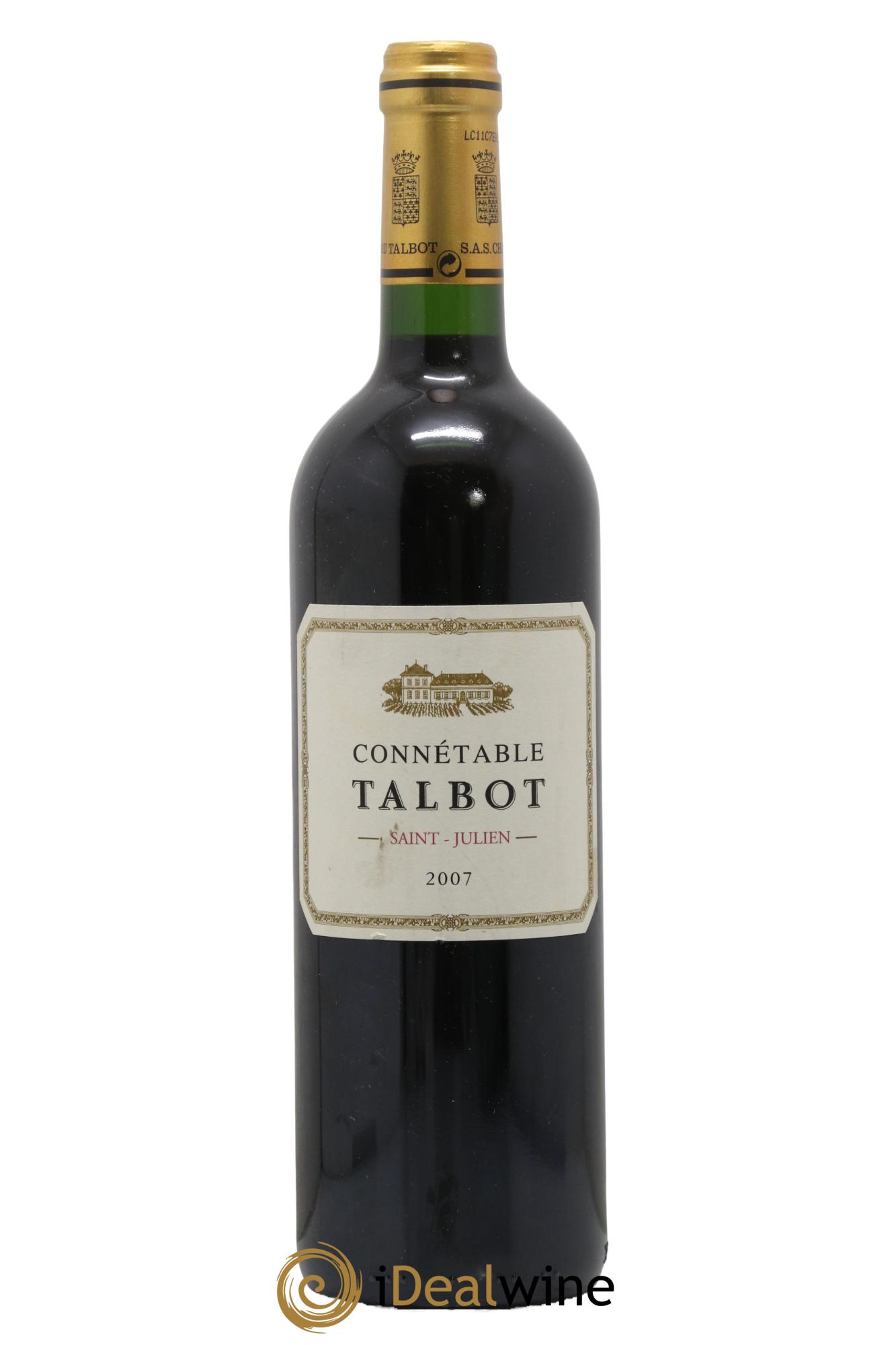 Connétable de Talbot Second Vin  2007 - Lot de 1 bouteille - 0