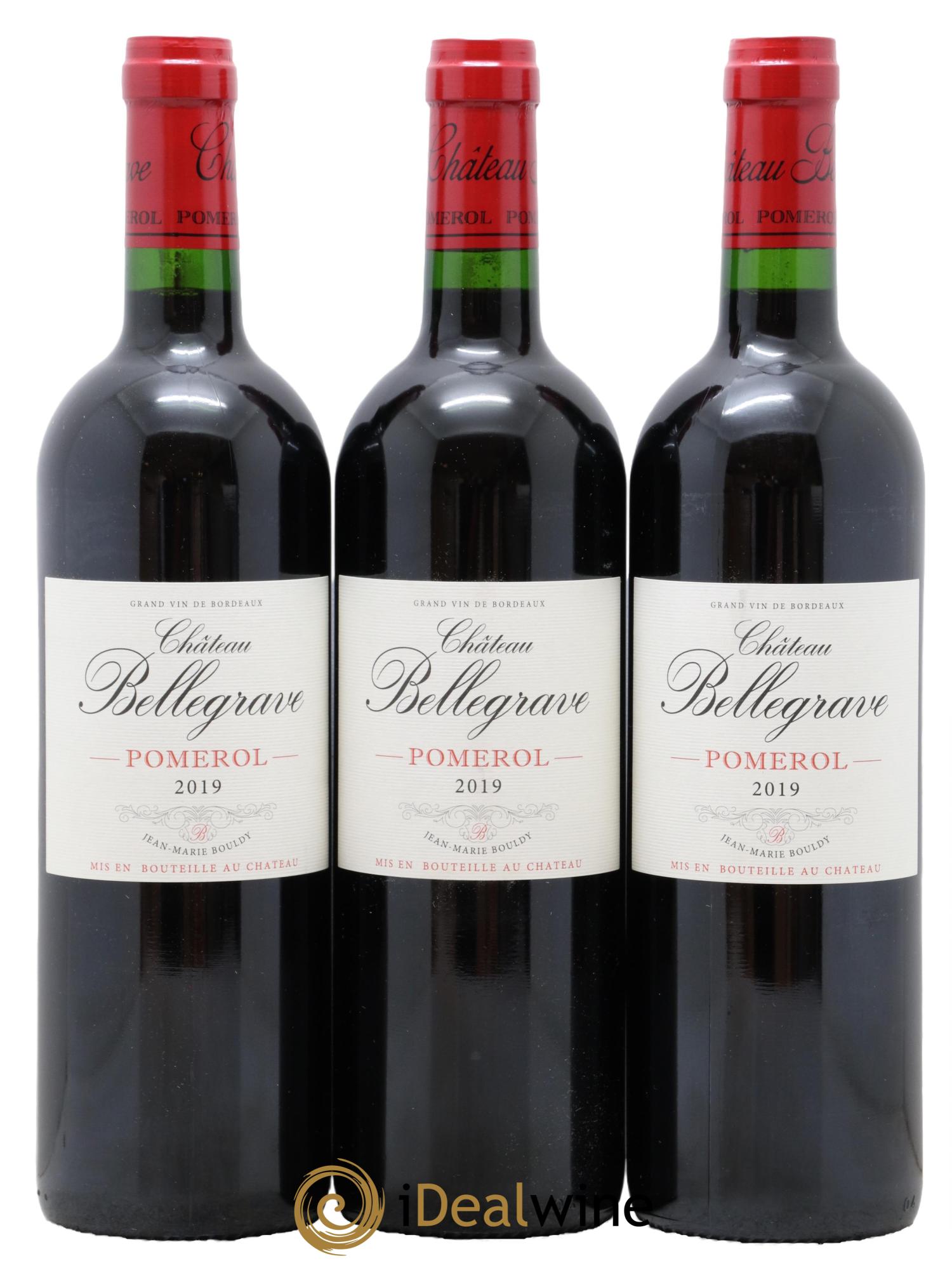 Château Bellegrave  2019 - Posten von 12 Flaschen - 4