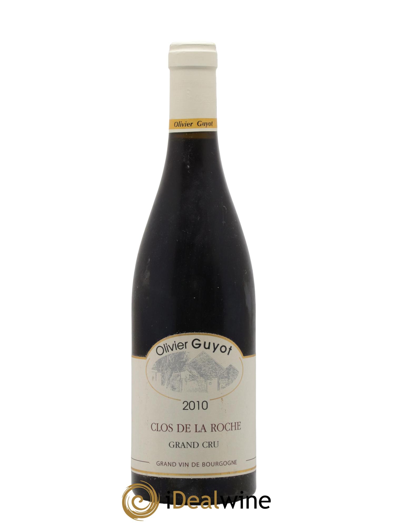 Clos de la Roche Grand Cru Olivier Guyot (Domaine de) 2010 - Lotto di 1 bottiglia - 0