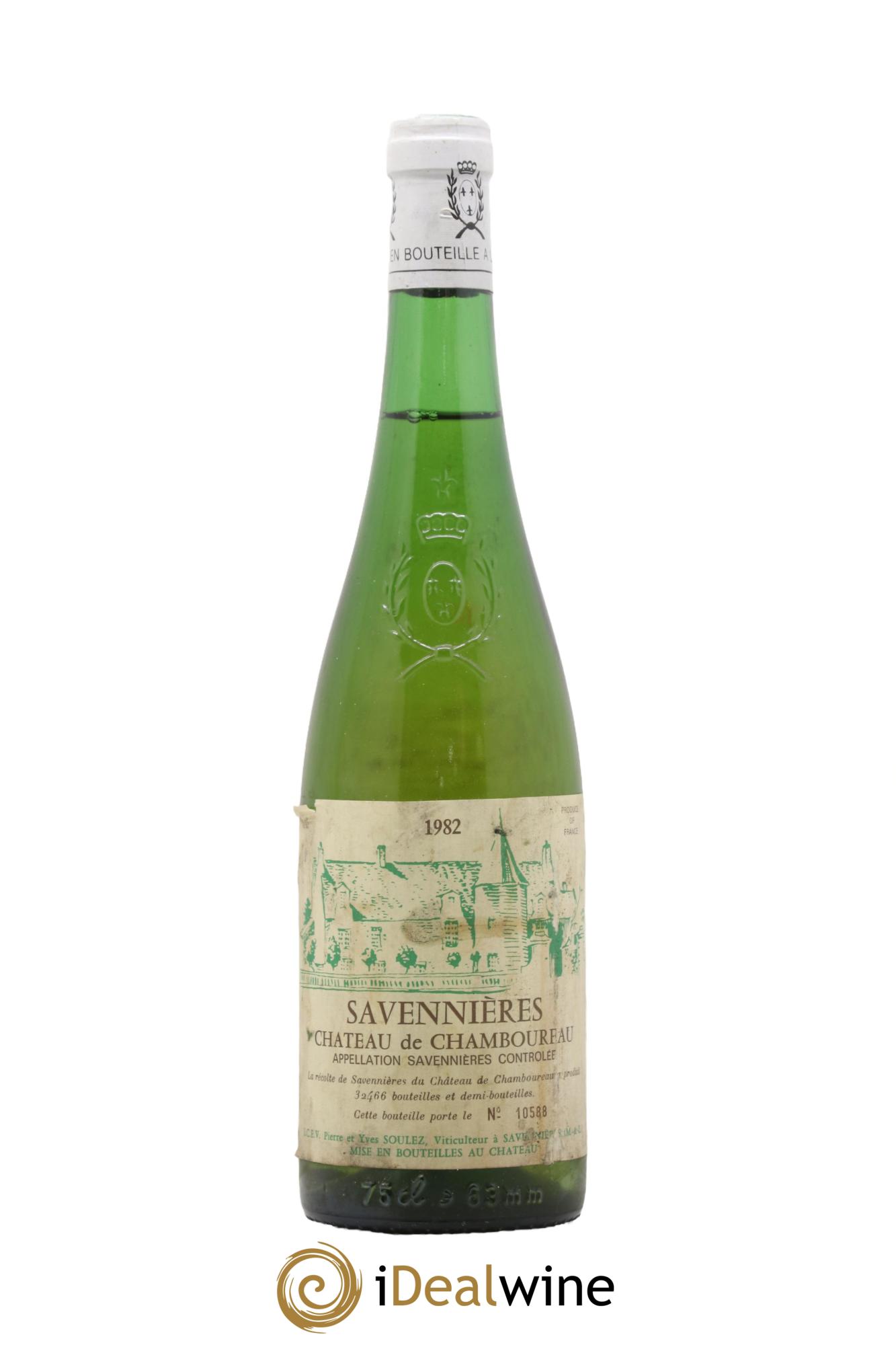 Savennières Château de Chamboureau 1982 - Lot of 1 bottle - 0