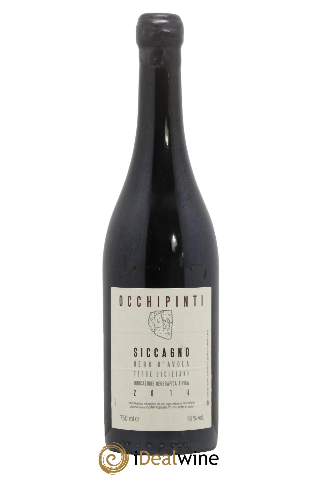 Terre Siciliane IGT Siccagno Azienda Agricola Arianna Occhipinti 2014 - Lotto di 1 bottiglia - 0