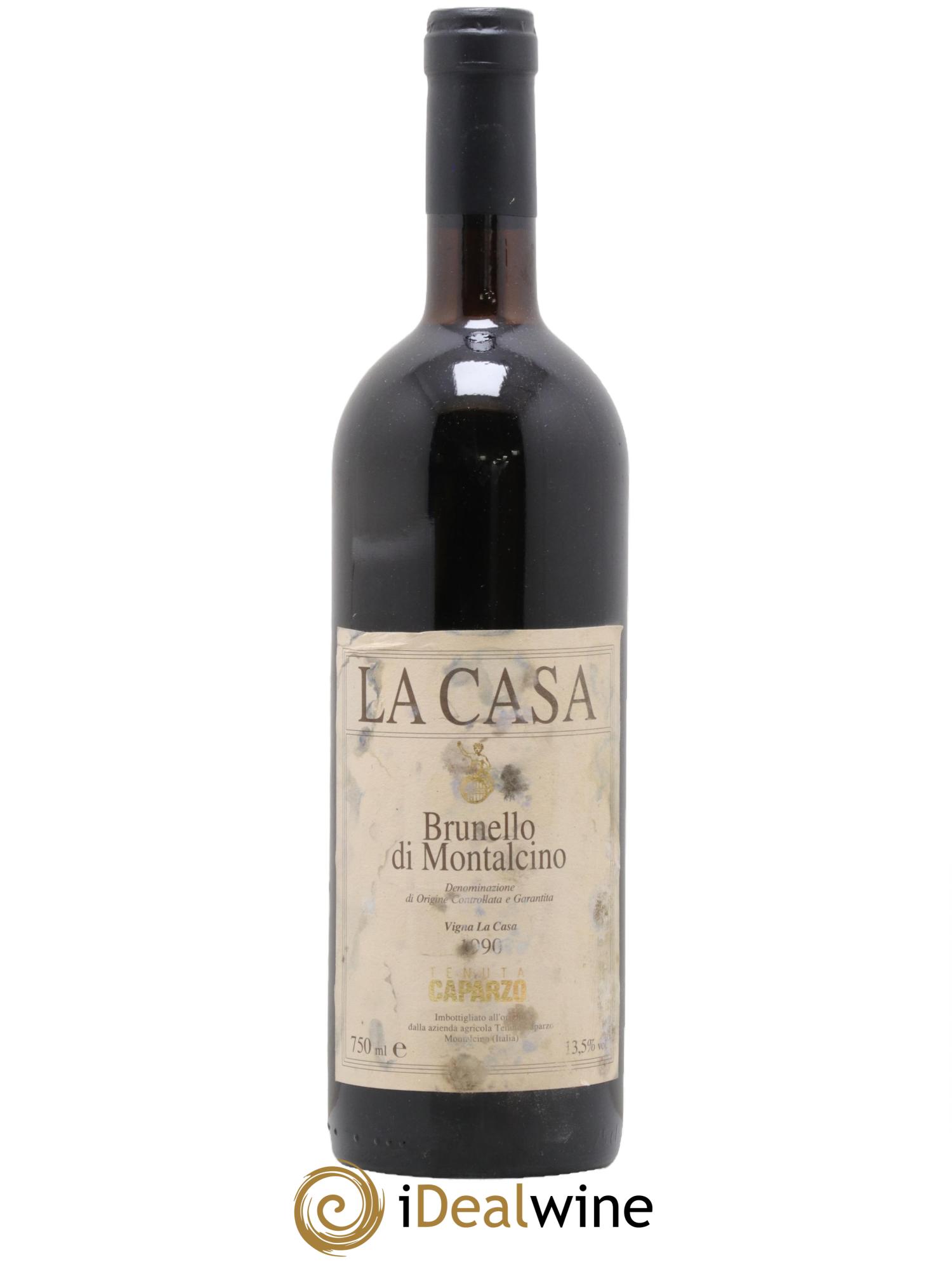 Brunello di Montalcino DOCG Caparzo La Casa 1990 - Lotto di 1 bottiglia - 0