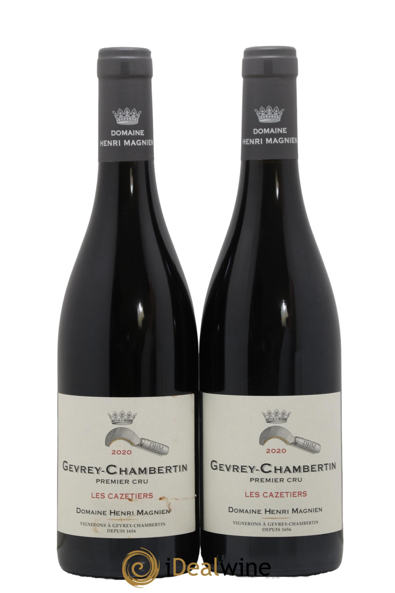 Gevrey-Chambertin 1er Cru Les Cazetiers Henri Magnien (Domaine)  2020 - Posten von 2 Flaschen - 0