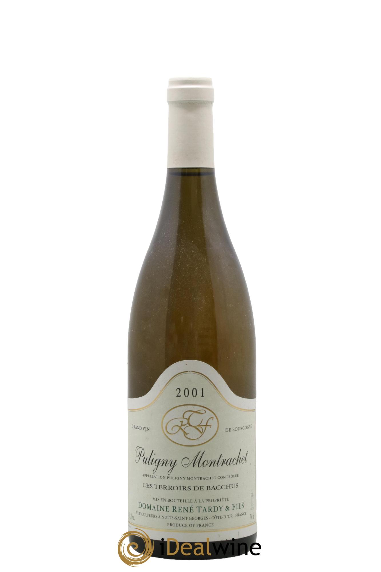 Puligny-Montrachet Les Terroirs De Bacchus Rene Tardy 2001 - Lotto di 1 bottiglia - 0