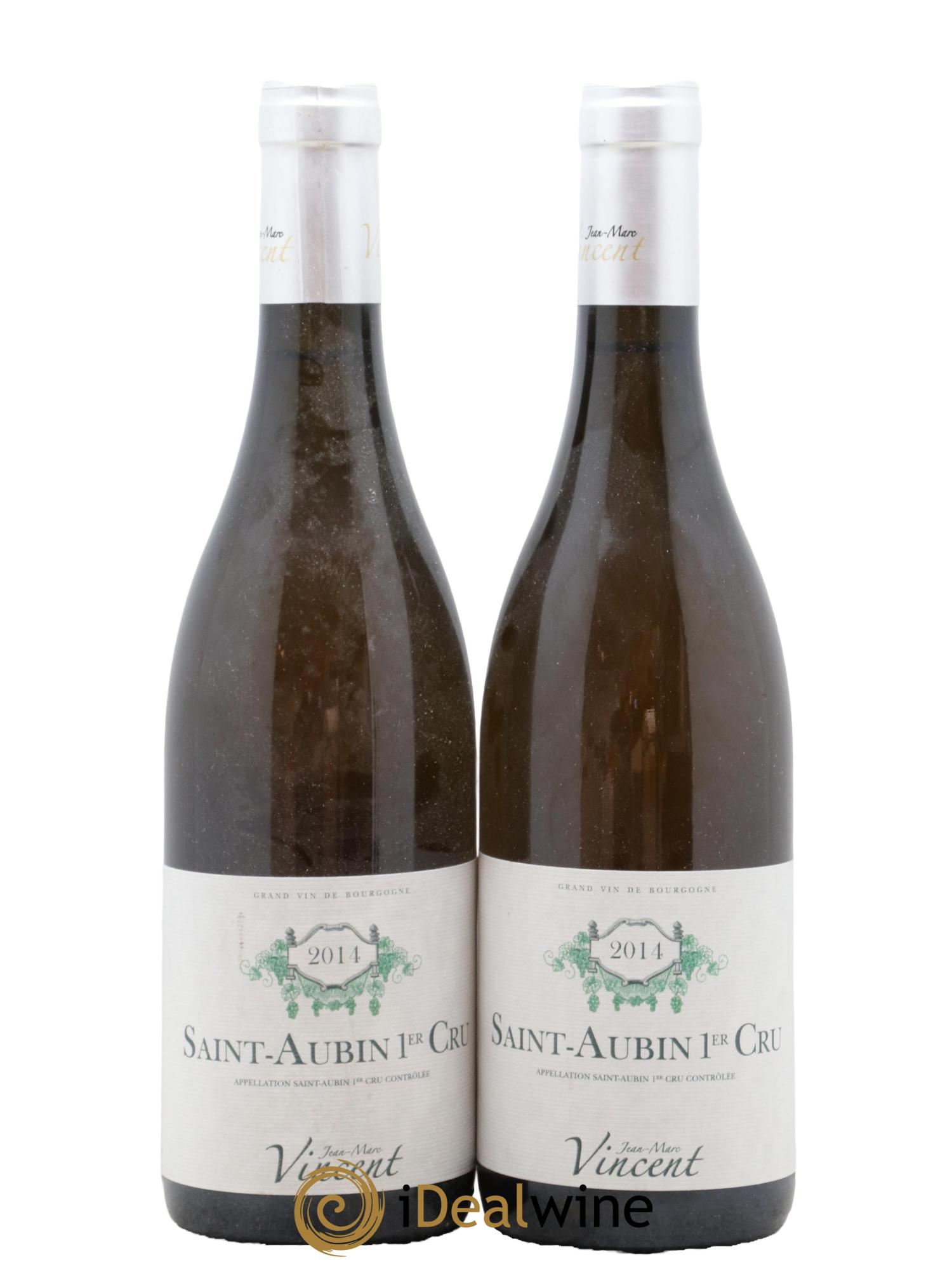 Saint-Aubin 1er Cru Jean Marc Viincent 2014 - Posten von 2 Flaschen - 0