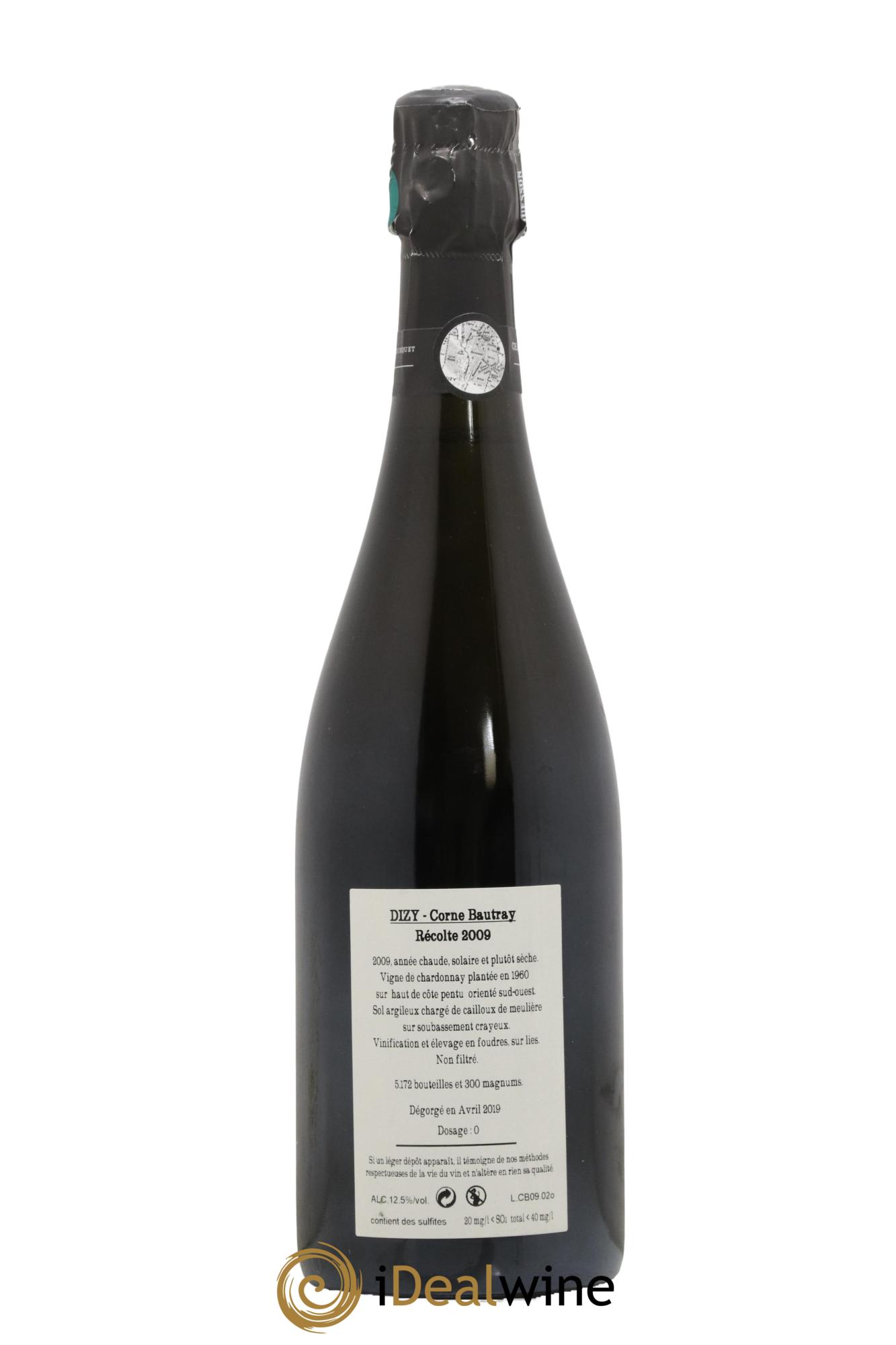 Dizy Corne Bautray Extra Brut Jacquesson 2009 - Lotto di 1 bottiglia - 1