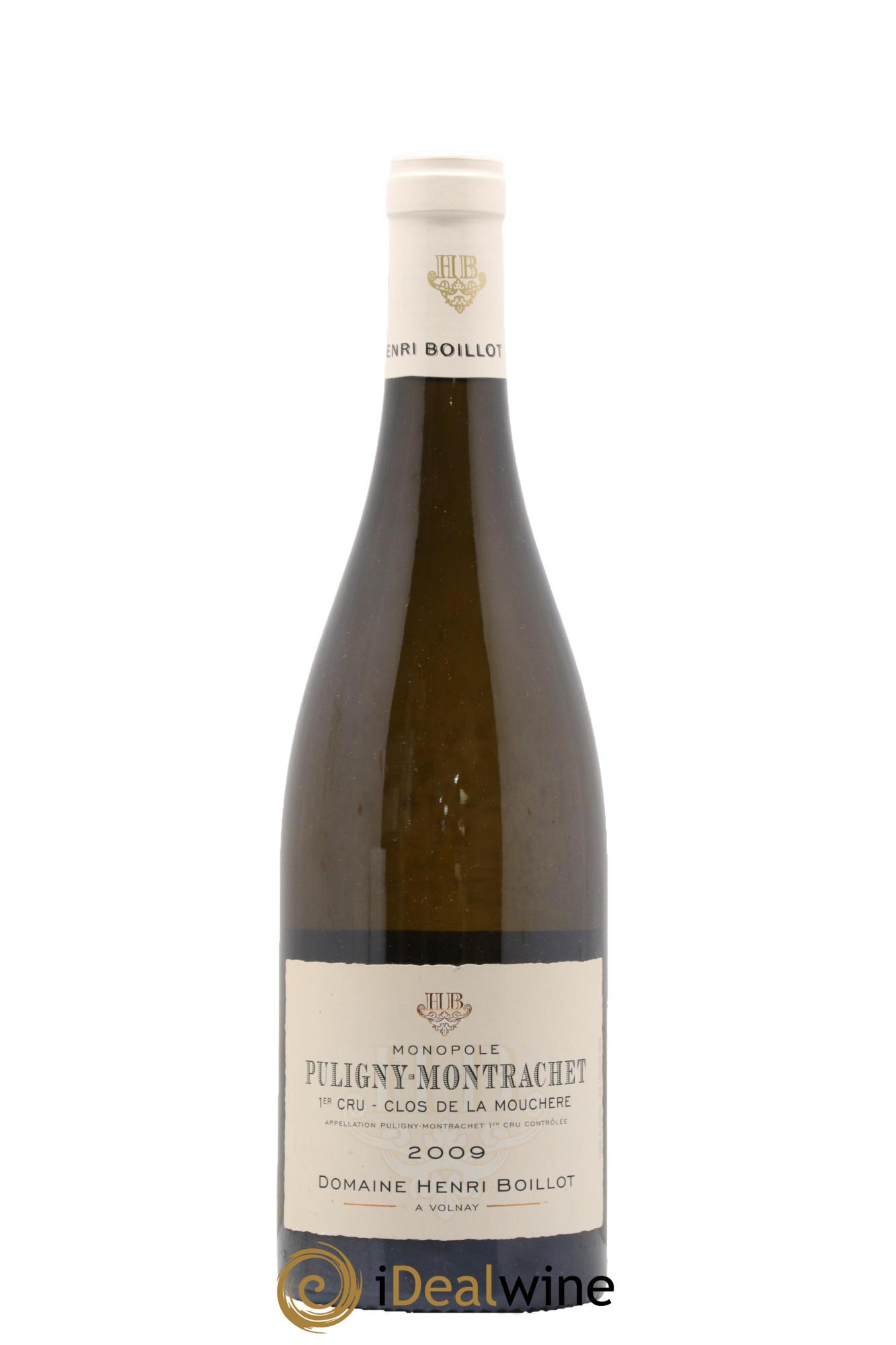 Puligny-Montrachet 1er Cru Clos de la Mouchère Henri Boillot (Domaine) 2009 - Lot of 1 bottle - 0