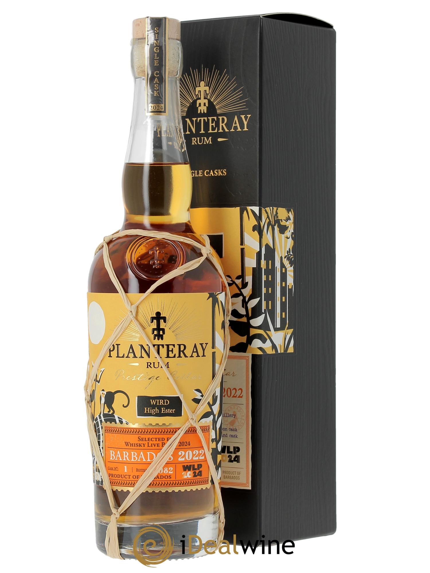 Rhum Planteray Rum 2022 Barbados High Ester WLP 2024 Foundations  - Posten von 1 Flasche - 0