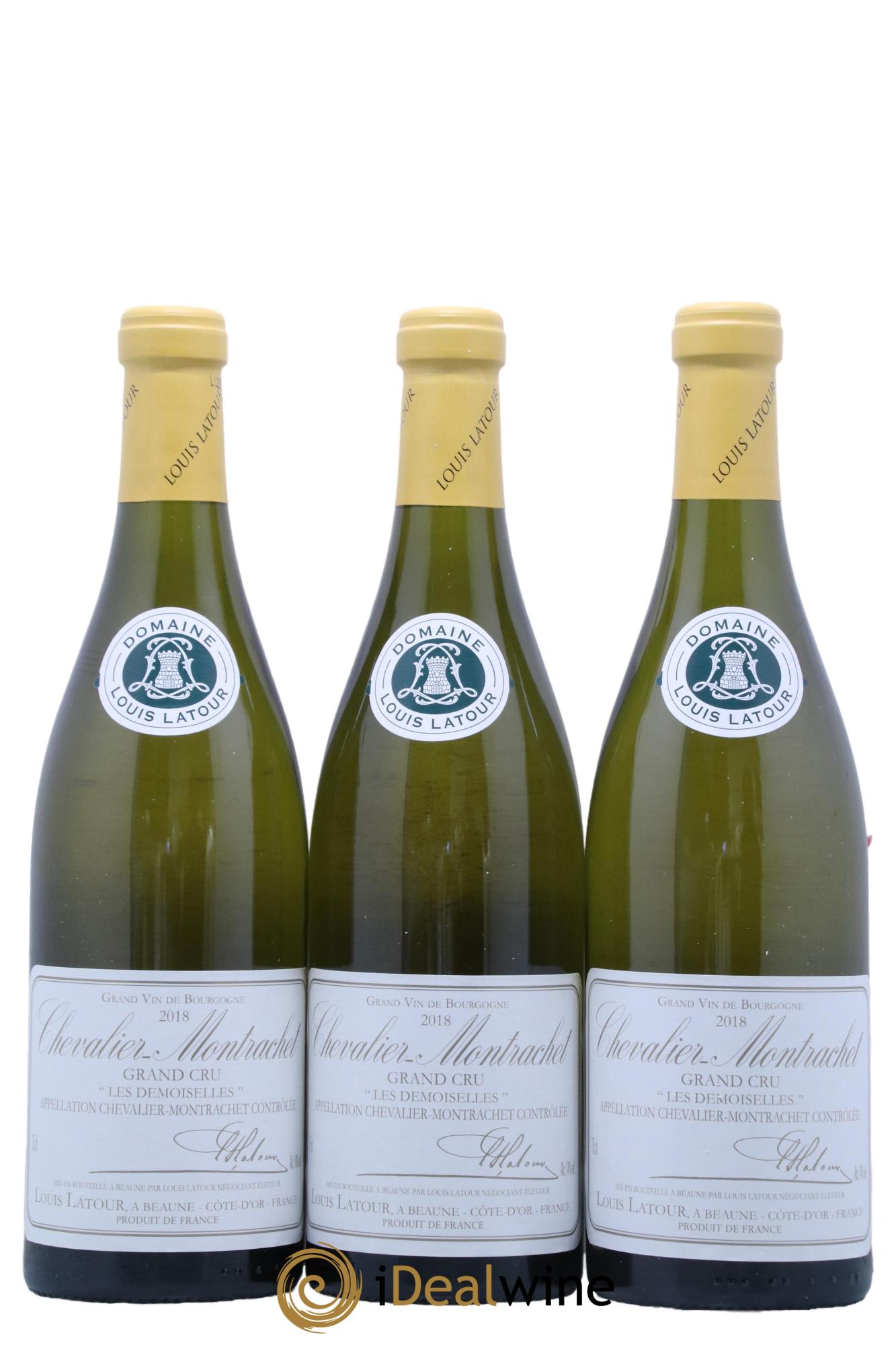 Chevalier-Montrachet Grand Cru Les Demoiselles Louis Latour 2018 - Lotto di 6 bottiglie - 3