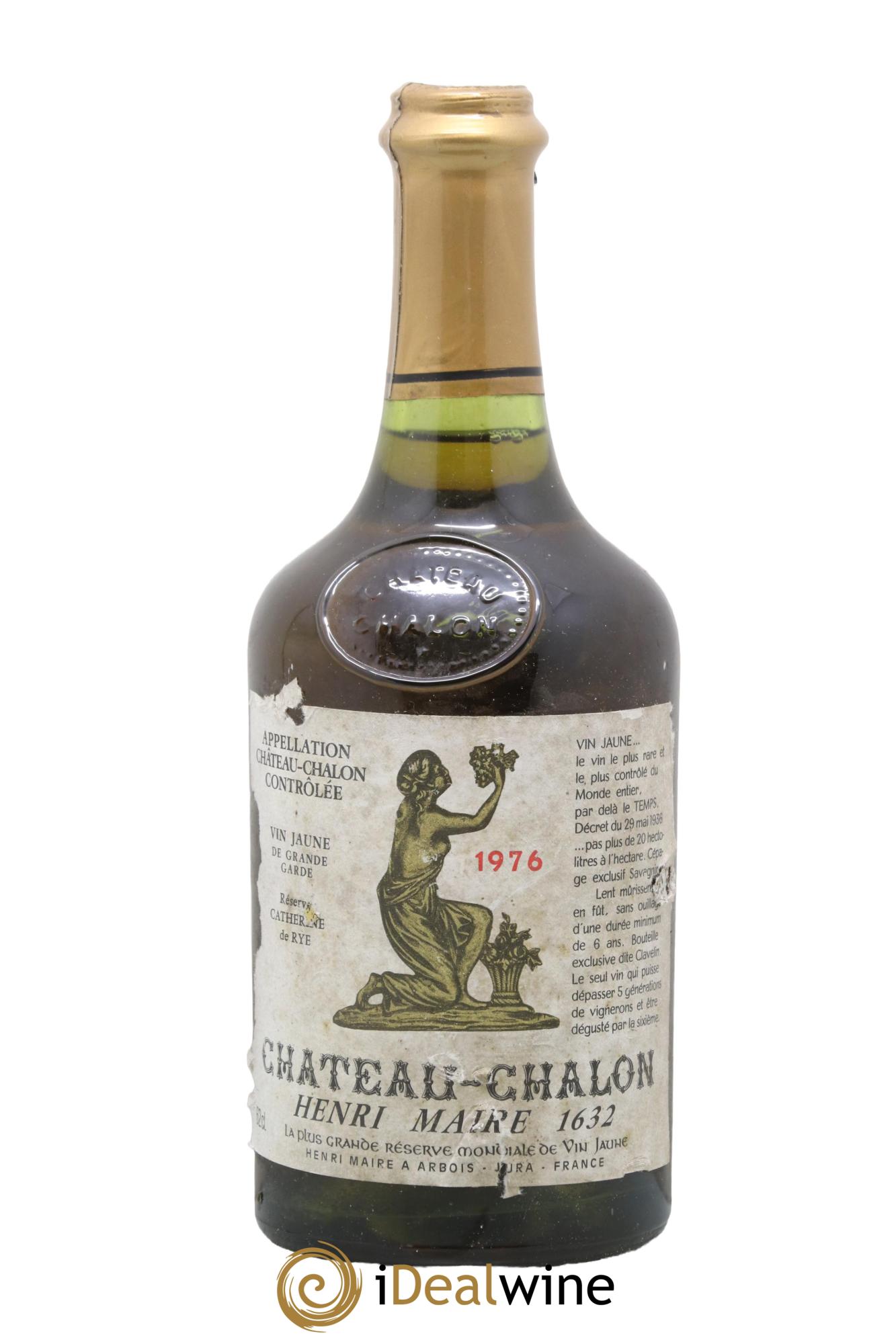 Château-Chalon Henri Maire 1976 - Posten von 1 Clavelin - 0