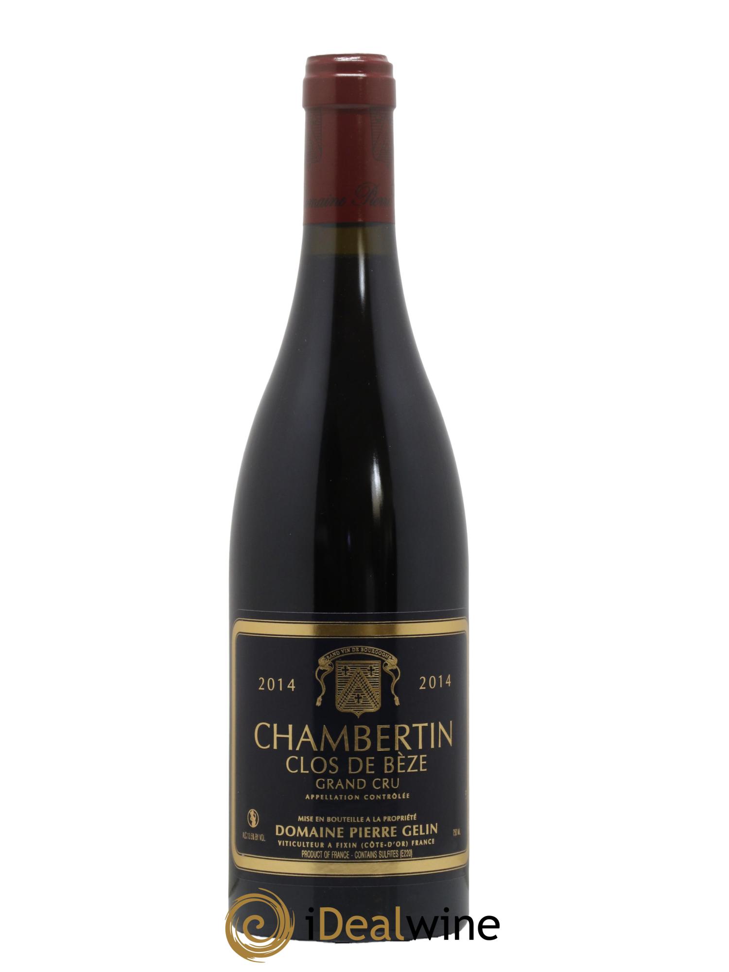 Chambertin Clos de Bèze Grand Cru Pierre Gelin 2014 - Lot of 1 bottle - 0