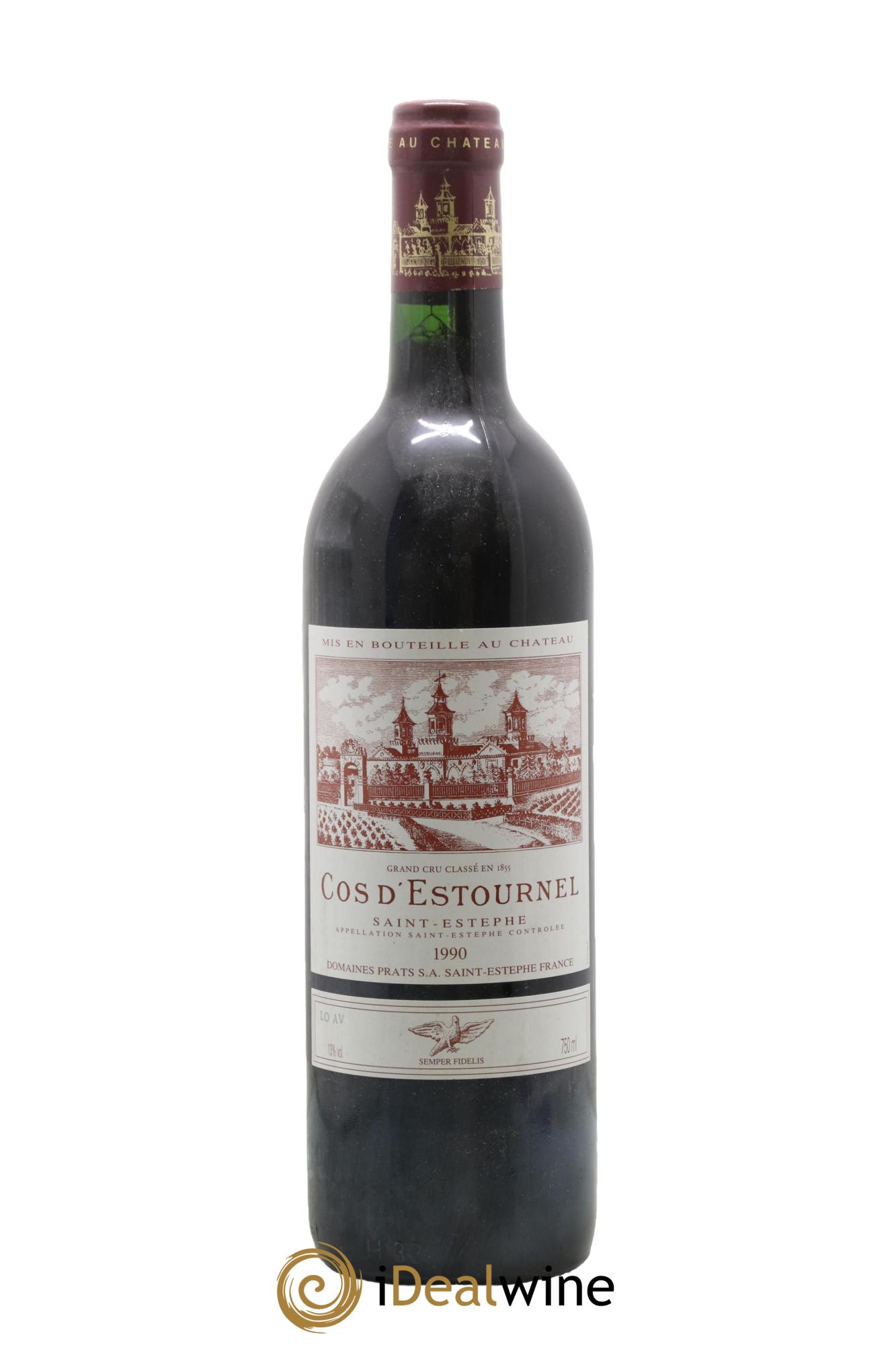 Cos d'Estournel 2ème Grand Cru Classé 1990 - Lot de 1 bouteille - 0