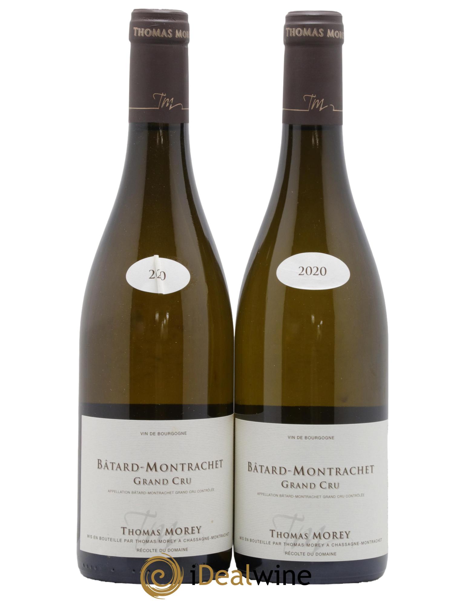 Bâtard-Montrachet Grand Cru Morey Thomas 2020 - Lot of 2 bottles - 0