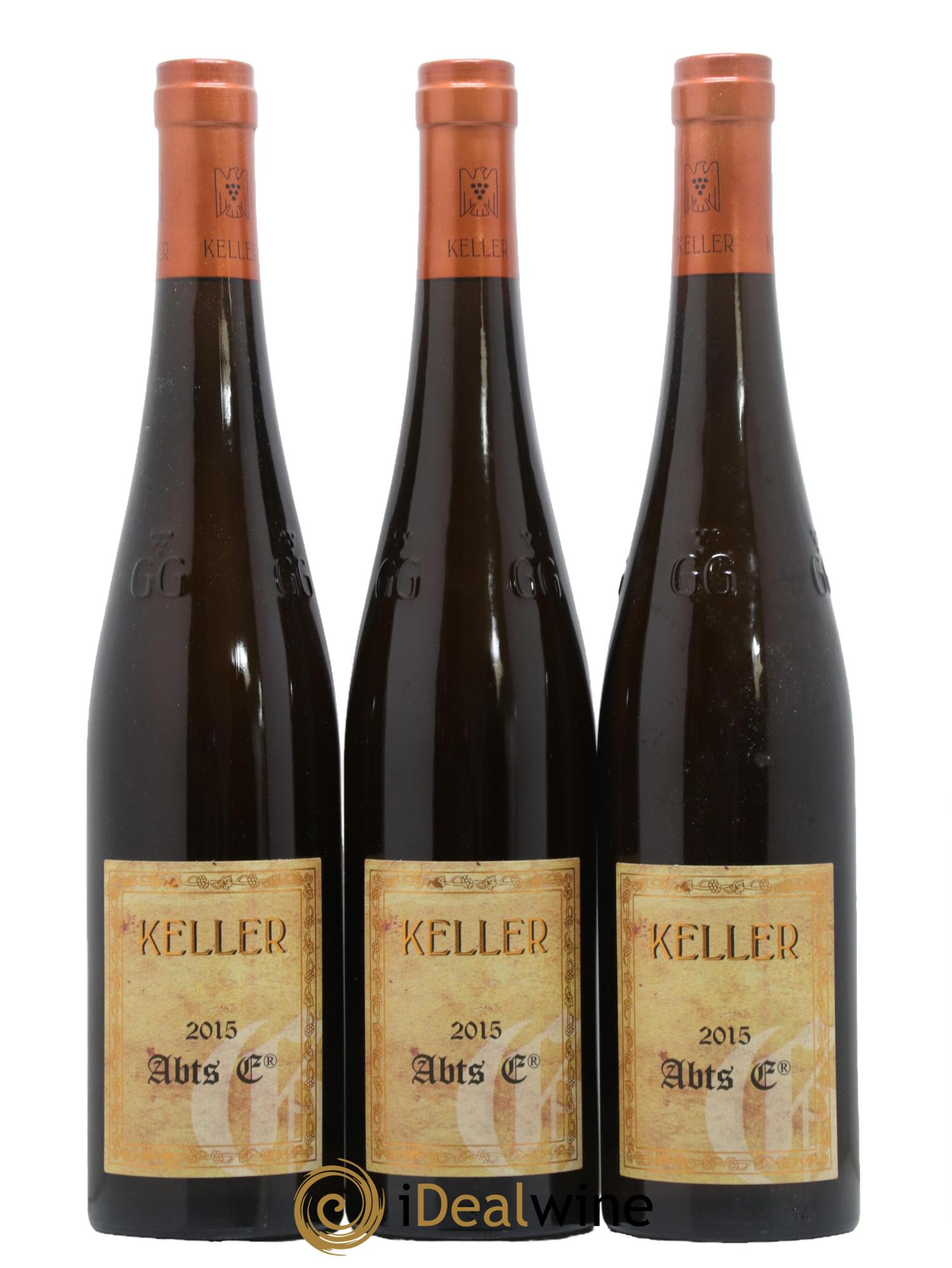 Riesling Trocken  GG Abts Erde Westhofen Brunnenhäuschen  Keller 2015 - Lotto di 3 bottiglie - 0