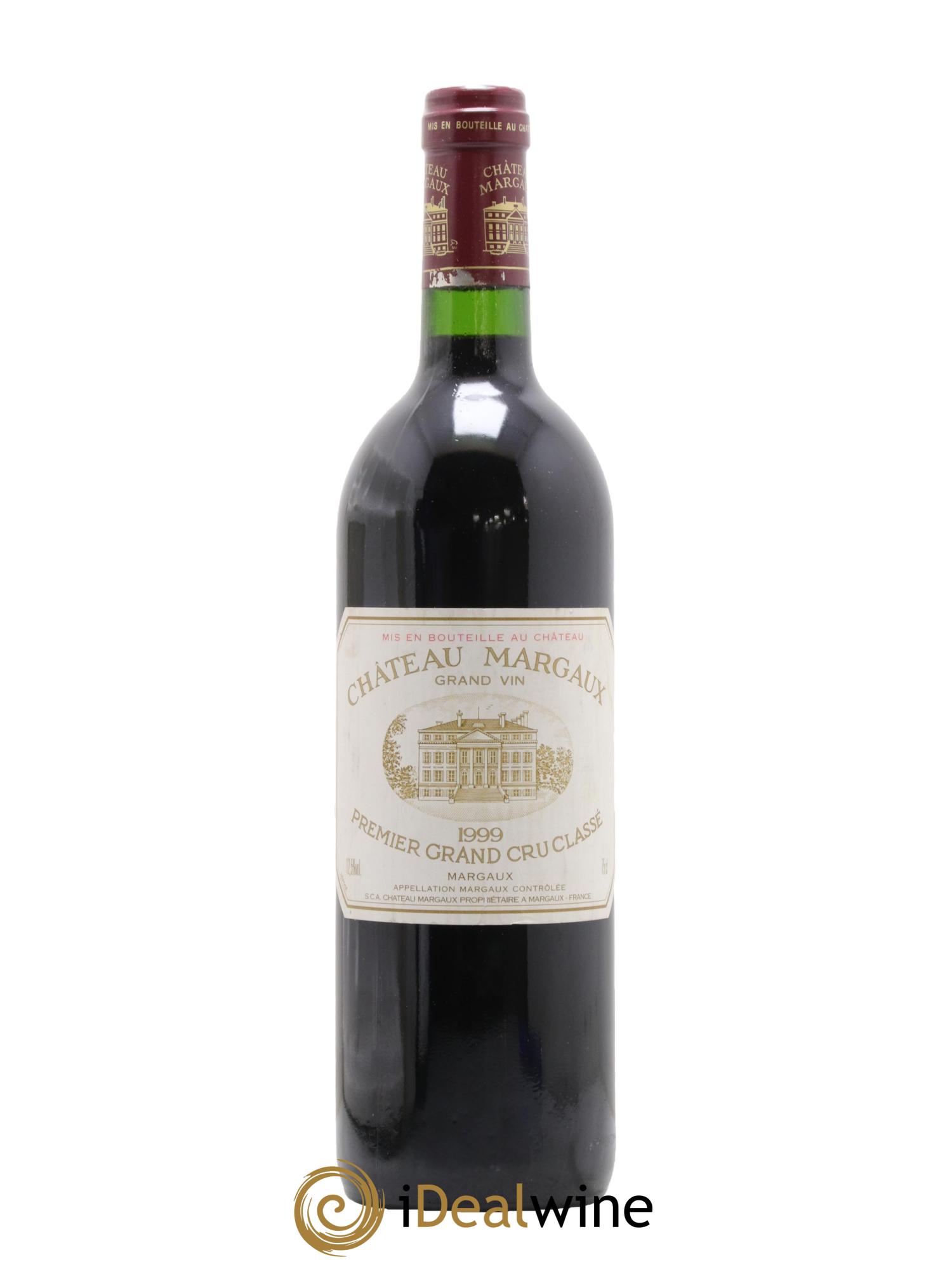 Château Margaux 1er Grand Cru Classé 1999 - Lot de 1 bouteille - 0