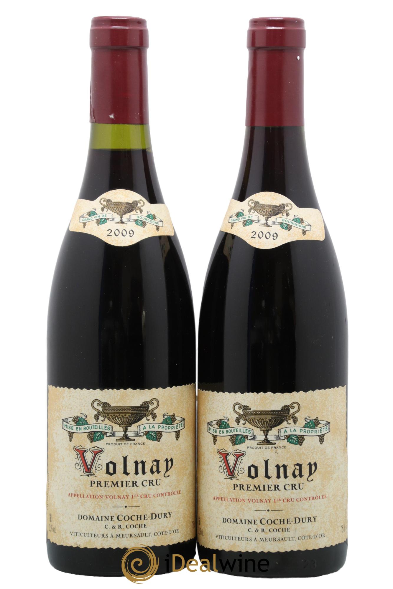 Volnay 1er Cru Coche Dury (Domaine) 2009 - Lotto di 2 bottiglie - 0