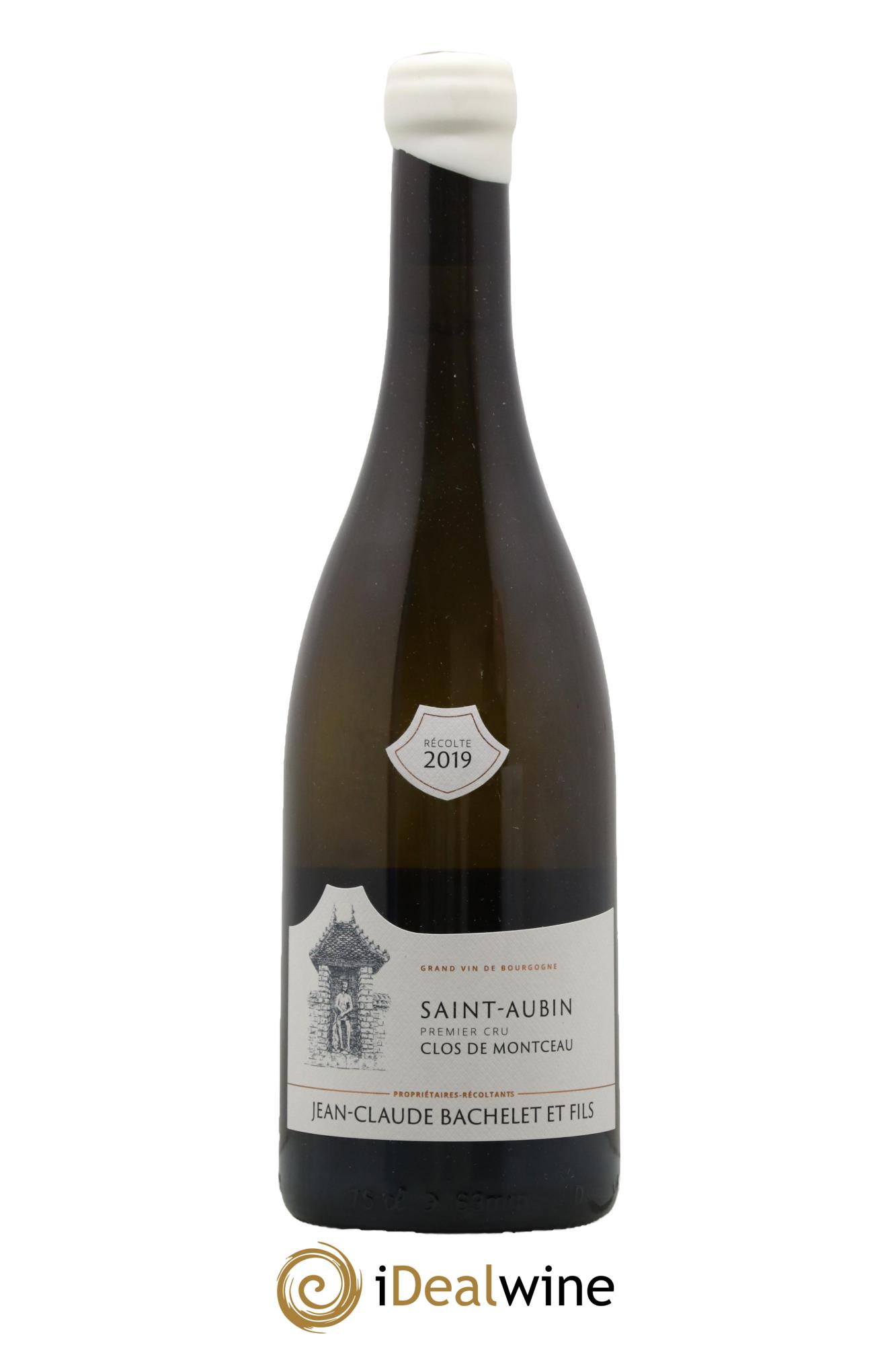 Saint-Aubin 1er Cru Clos de Montceau Domaine Jean-Claude Bachelet 2019 - Lot de 1 bouteille - 0