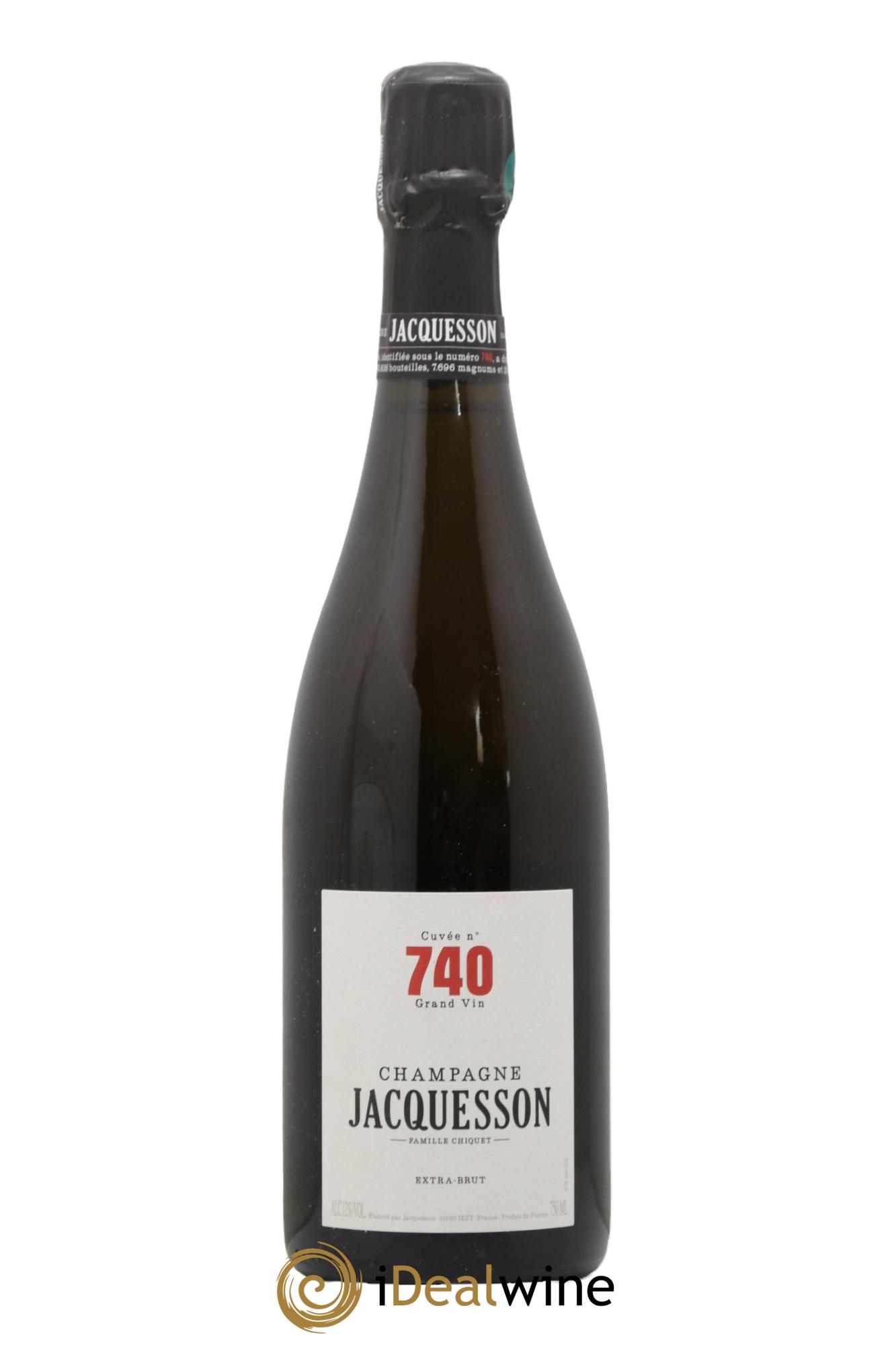 Cuvée 740 Extra Brut Jacquesson - Posten von 1 Flasche - 0