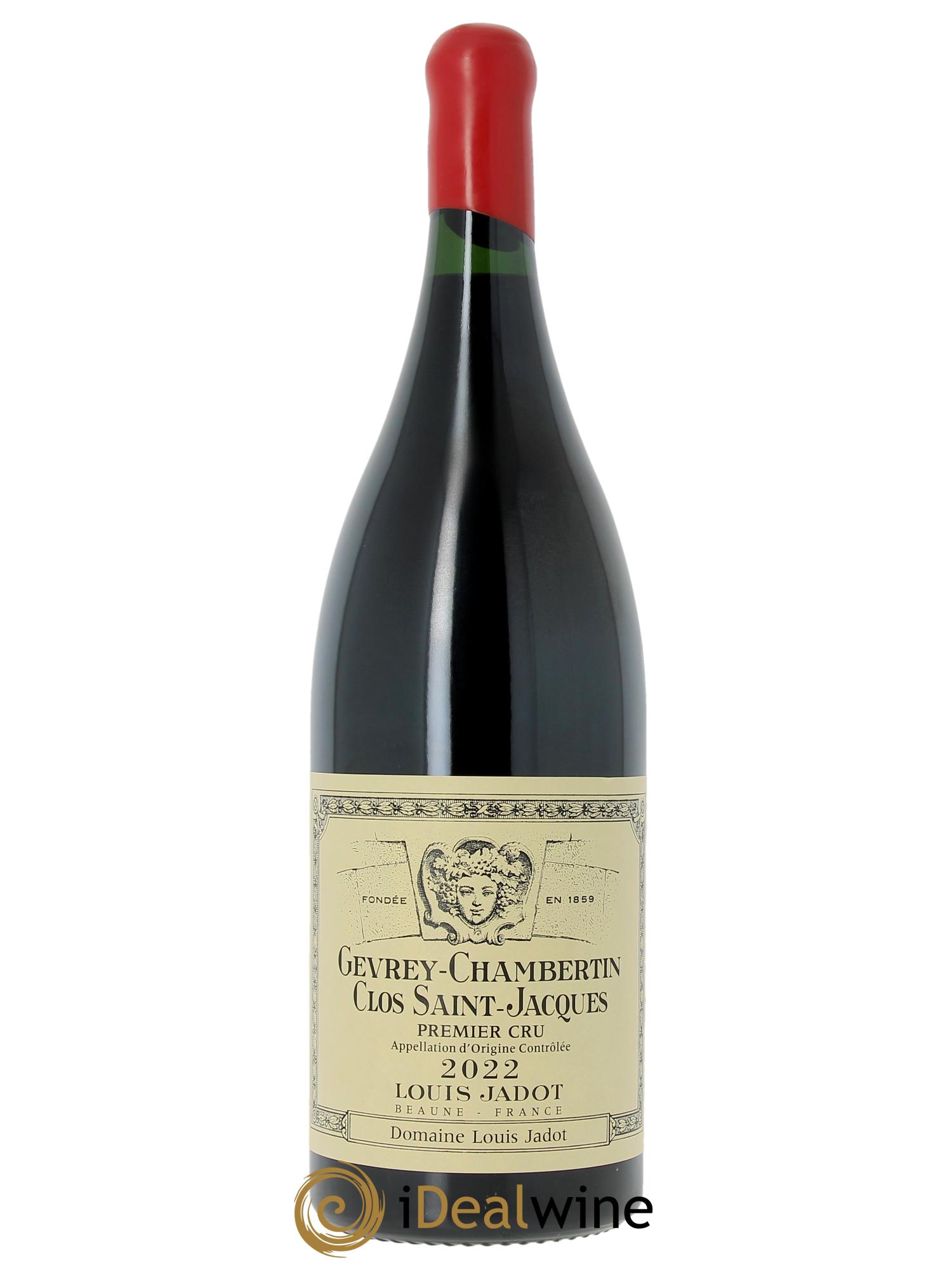 Gevrey-Chambertin 1er Cru Clos Saint Jacques Domaine Louis Jadot  2022 - Lot de 1 double magnum - 1