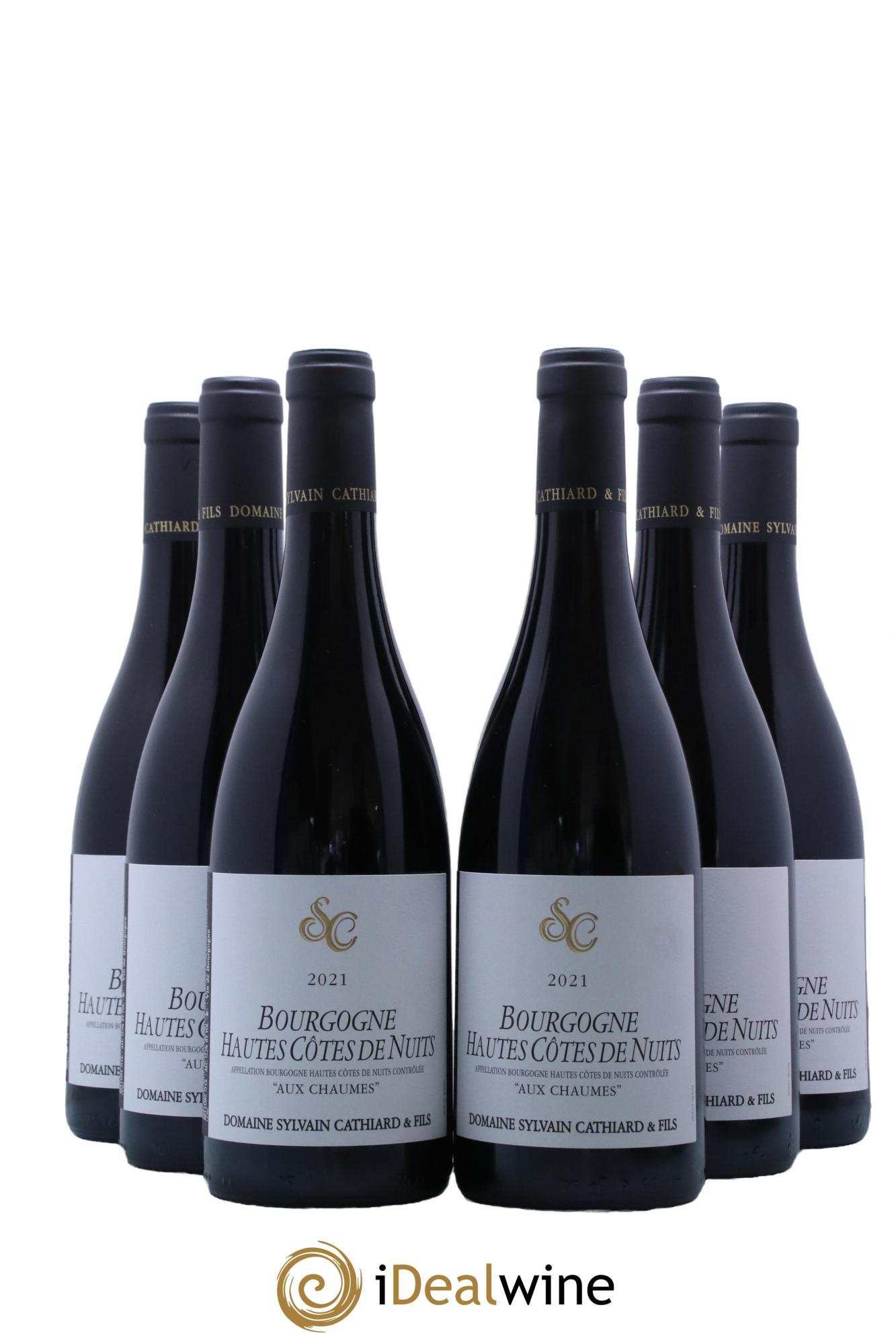 Hautes-Côtes de Nuits Aux Chaumes Sylvain Cathiard & Fils 2021 - Lot de 6 bouteilles - 0