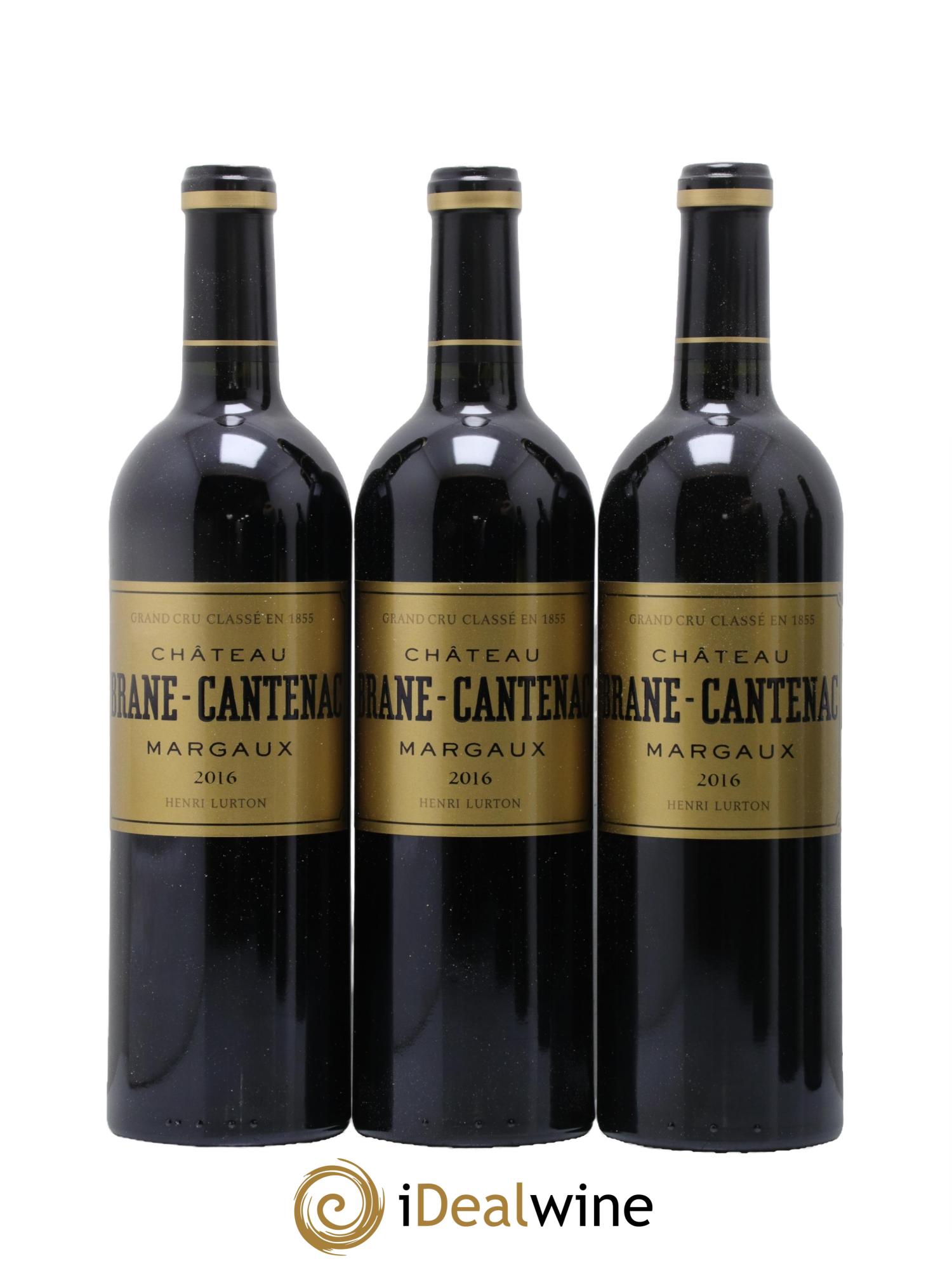 Château Brane Cantenac 2ème Grand Cru Classé 2016 - Lotto di 6 bottiglie - 1